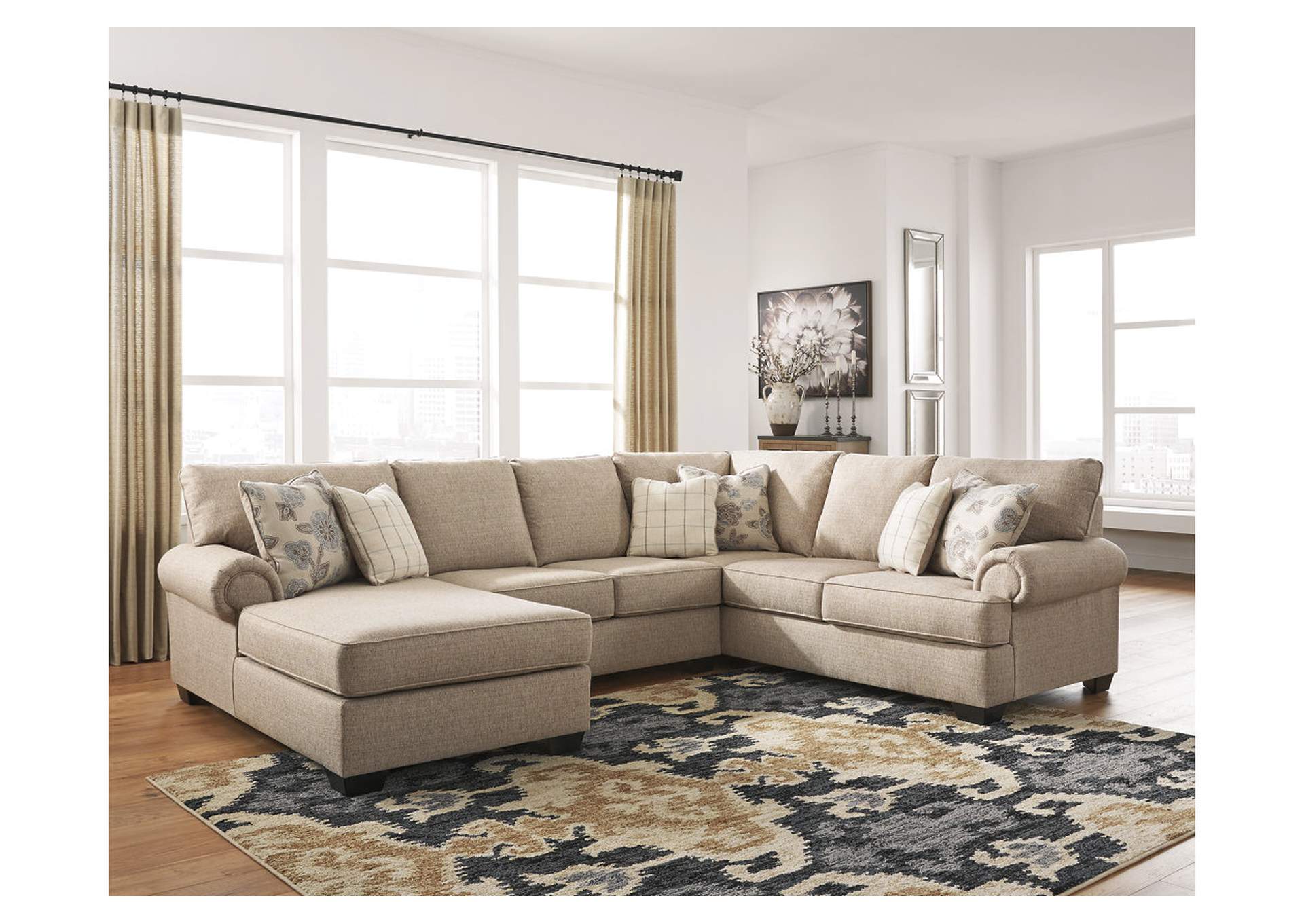 Baceno 3-Piece Sectional with Chaise,Ashley