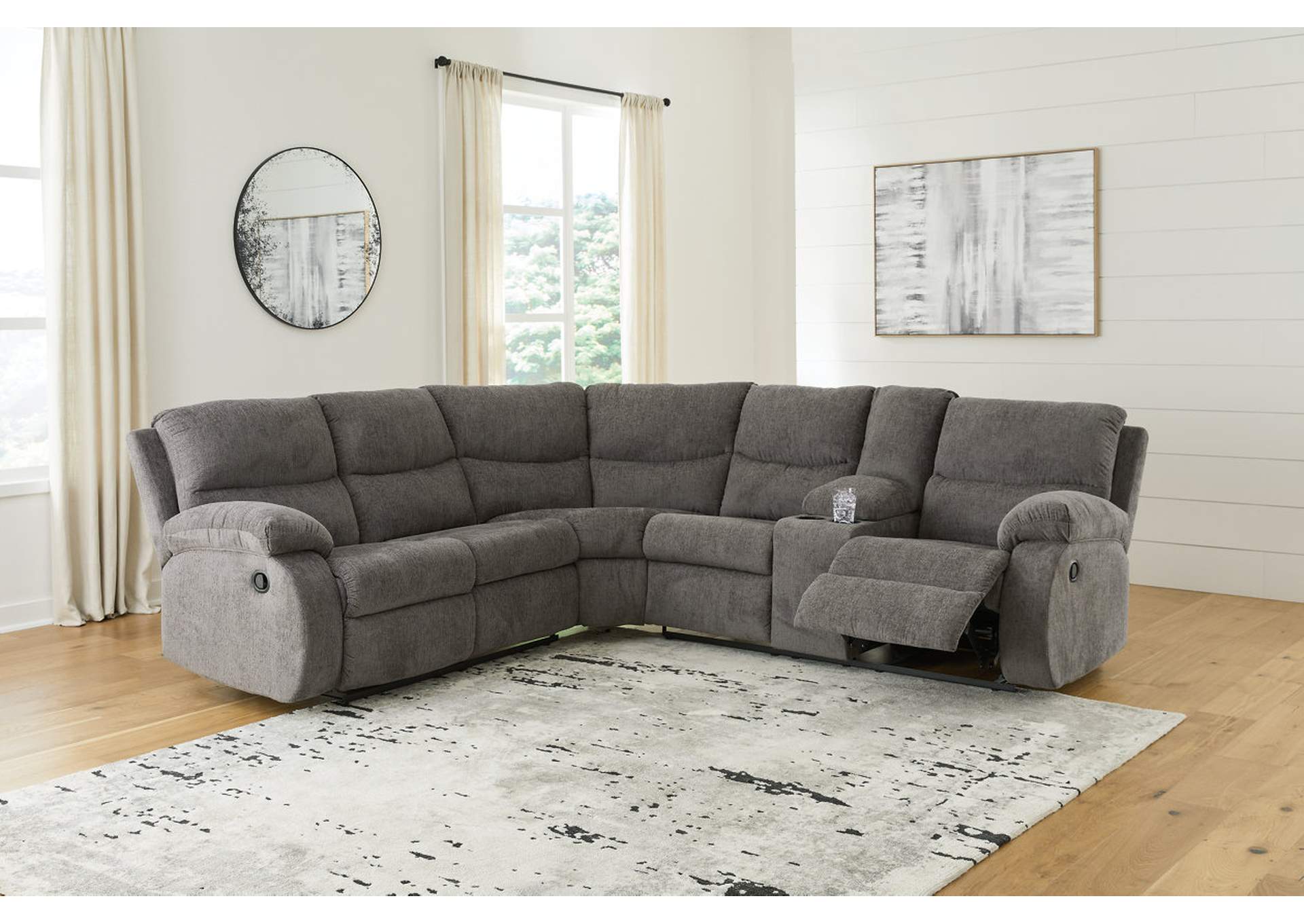 Museum 2-Piece Reclining Sectional,Signature Design By Ashley