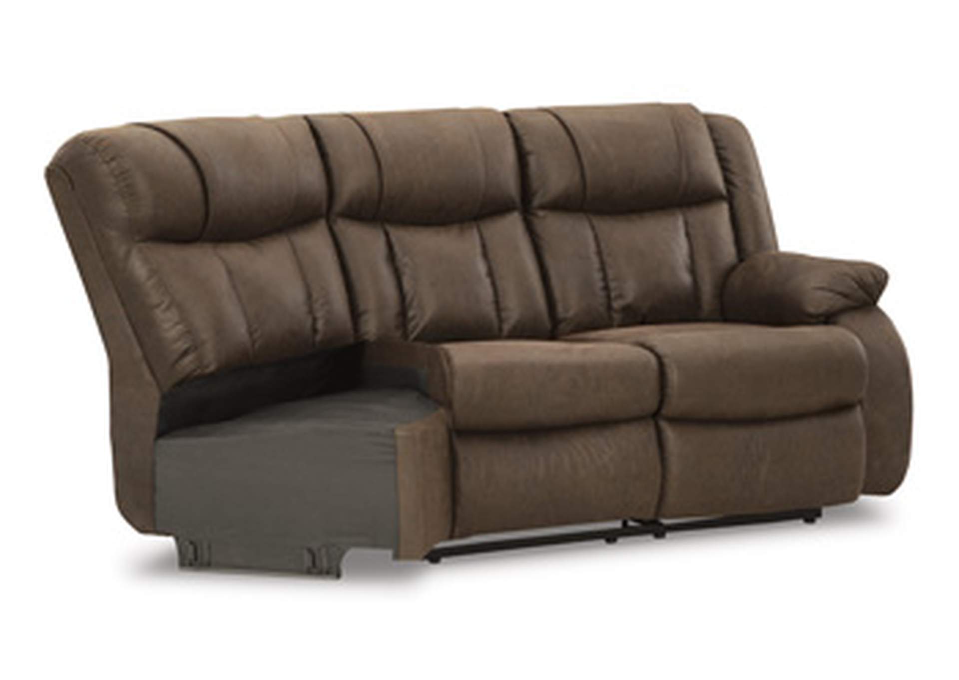 Trail Boys Right-Arm Facing Reclining Loveseat,Signature Design By Ashley