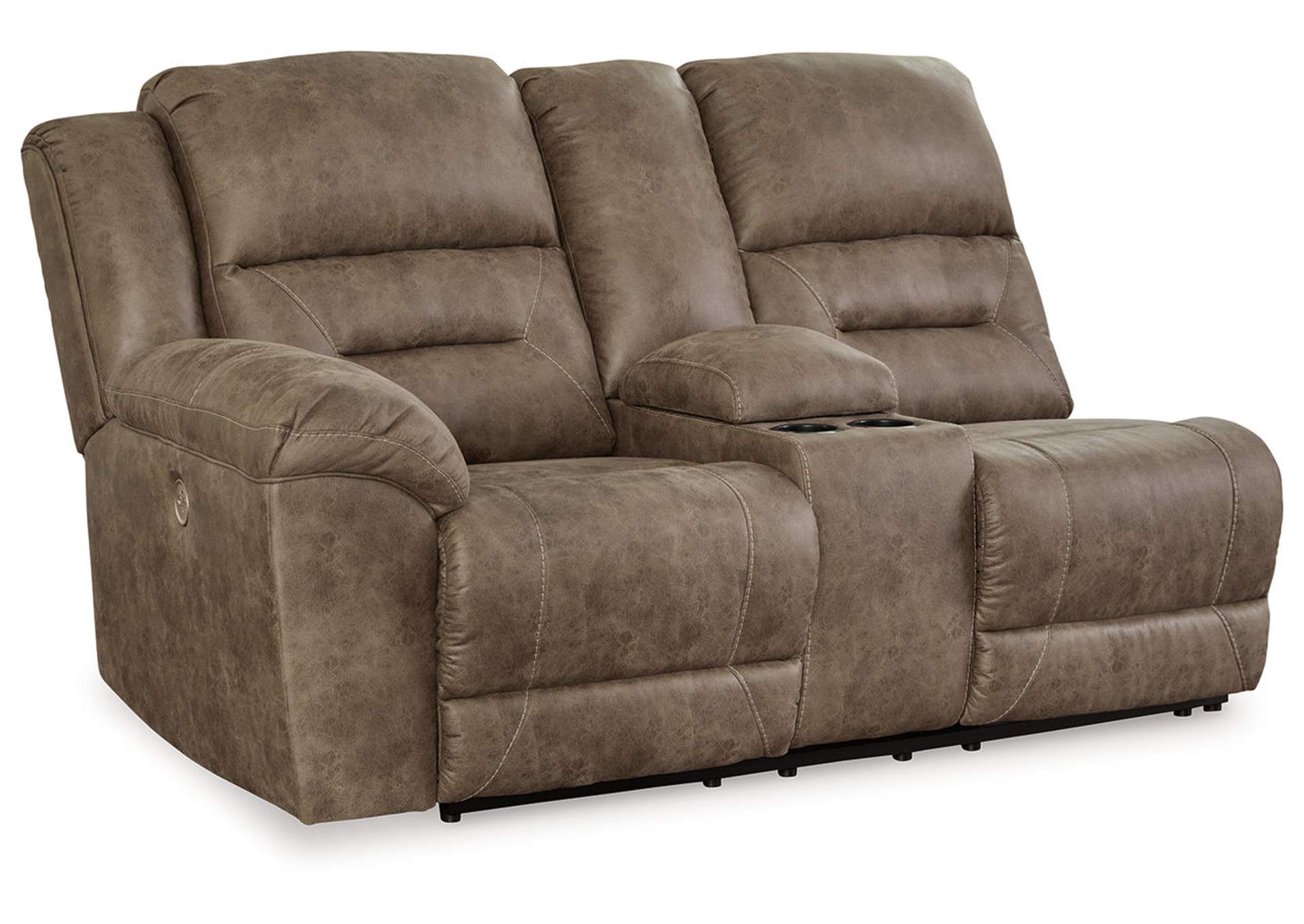 Ravenel Left-Arm Facing Power Reclining Loveseat with Console,Signature Design By Ashley