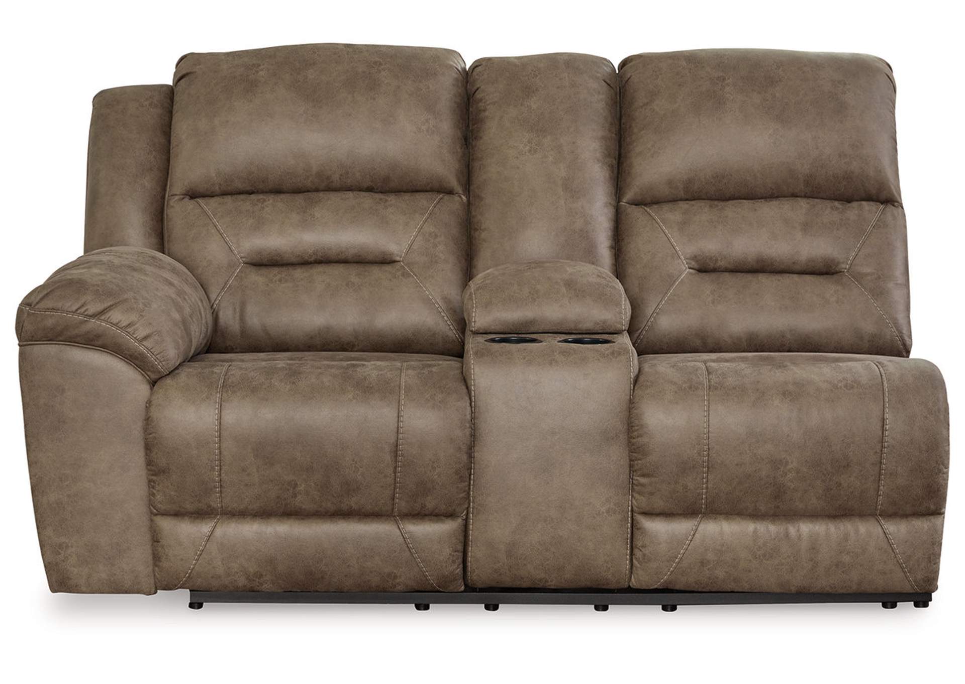 Ravenel Left-Arm Facing Power Reclining Loveseat with Console,Signature Design By Ashley