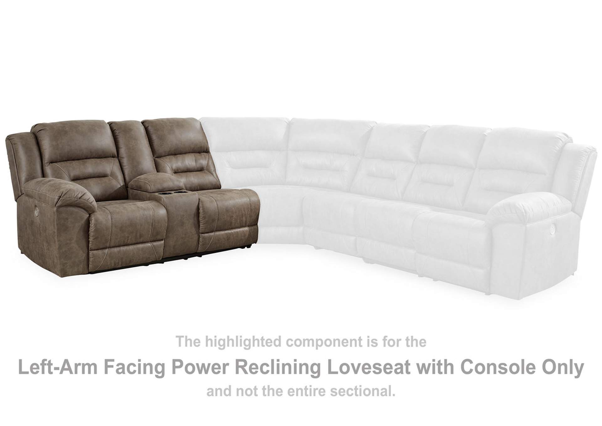 Ravenel 3-Piece Power Reclining Sectional,Signature Design By Ashley