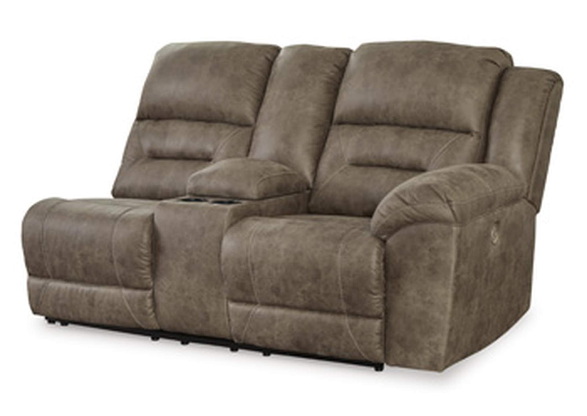 Ravenel Right-Arm Facing Power Reclining Loveseat with Console,Signature Design By Ashley