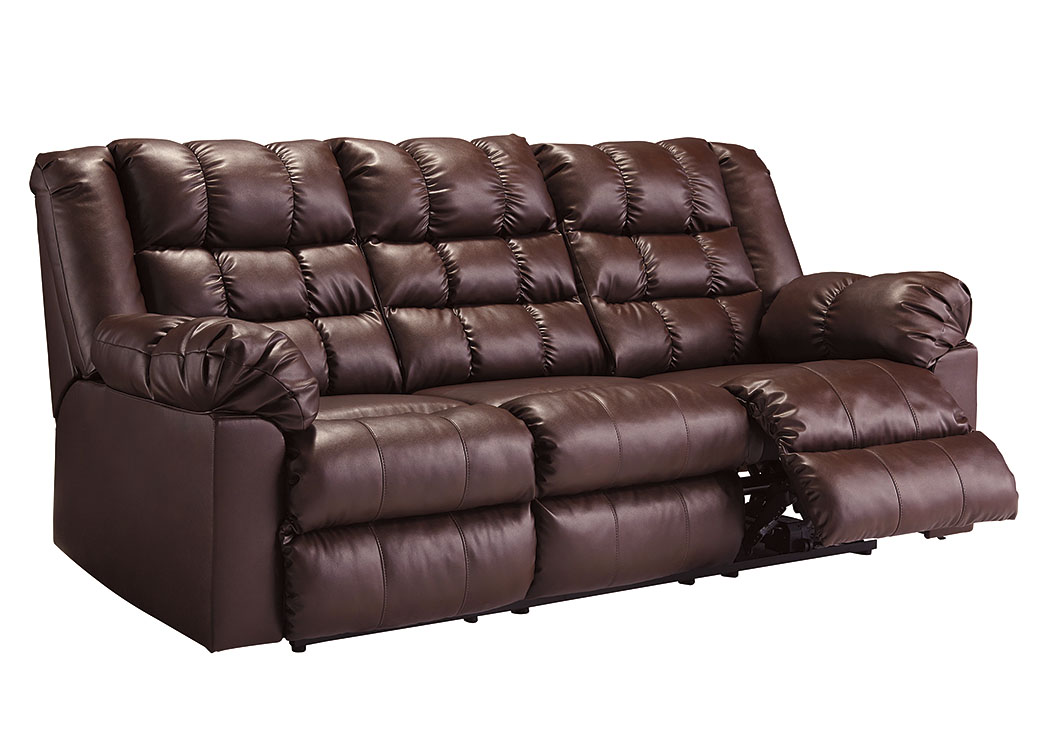 Brolayne DuraBlend Saddle Reclining Sofa,ABF Signature Design by Ashley