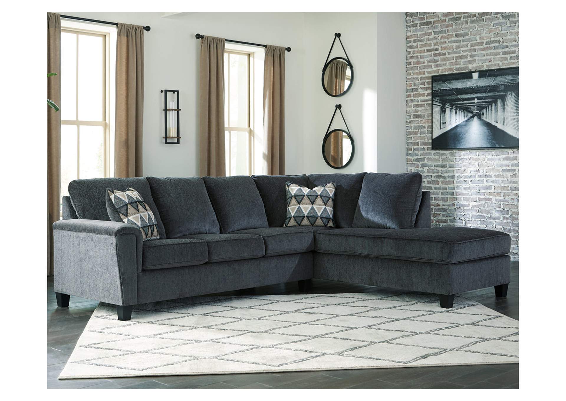 Abinger 2-Piece Sleeper Sectional with Chaise,Signature Design By Ashley