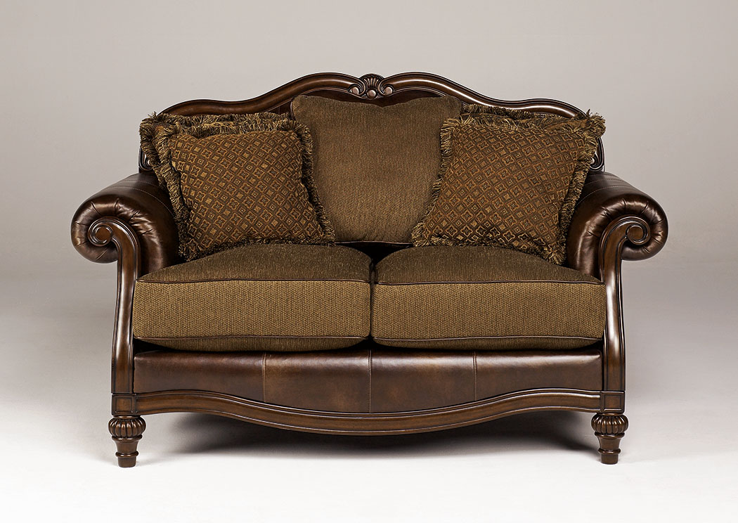 Claremore Antique Loveseat,ABF Signature Design by Ashley