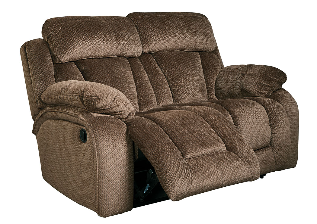 Stricklin Chocolate Reclining Loveseat,ABF Signature Design by Ashley