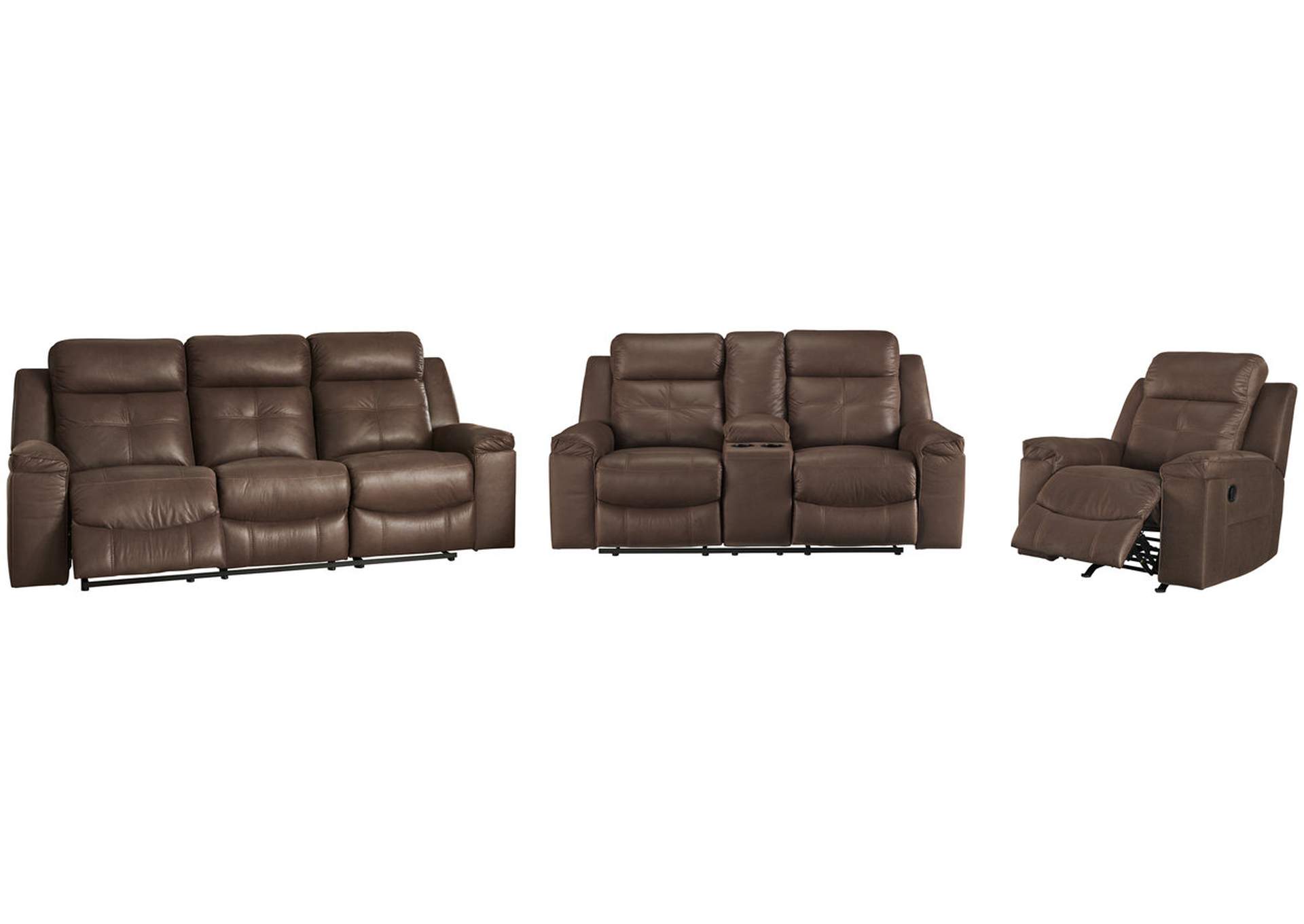 Jesolo Reclining Sofa and Loveseat with Recliner,Signature Design By Ashley