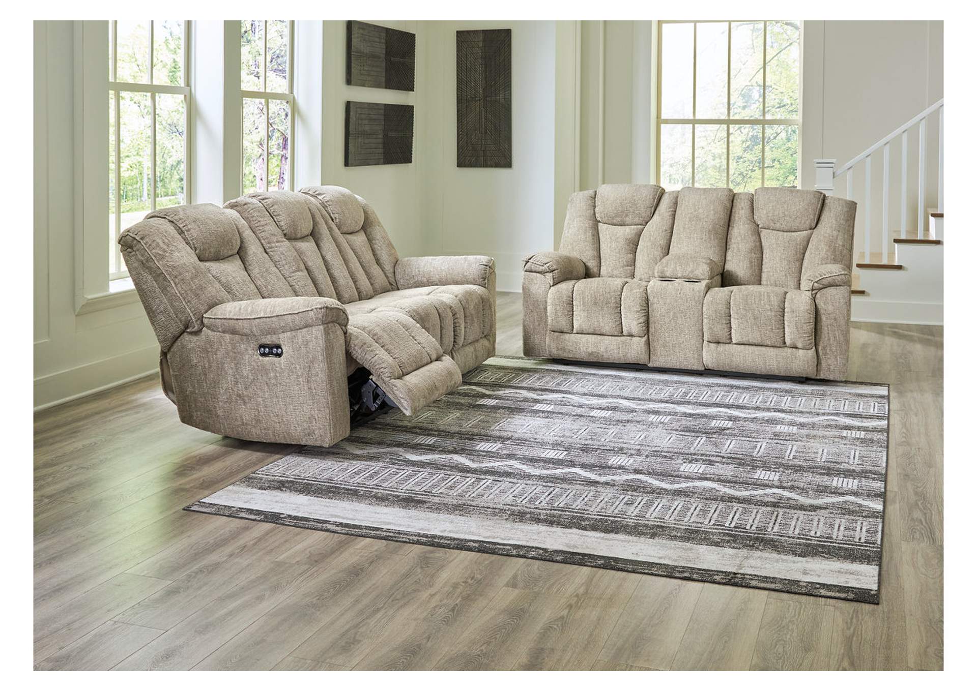 Hindmarsh Power Reclining Sofa and Loveseat,Signature Design By Ashley