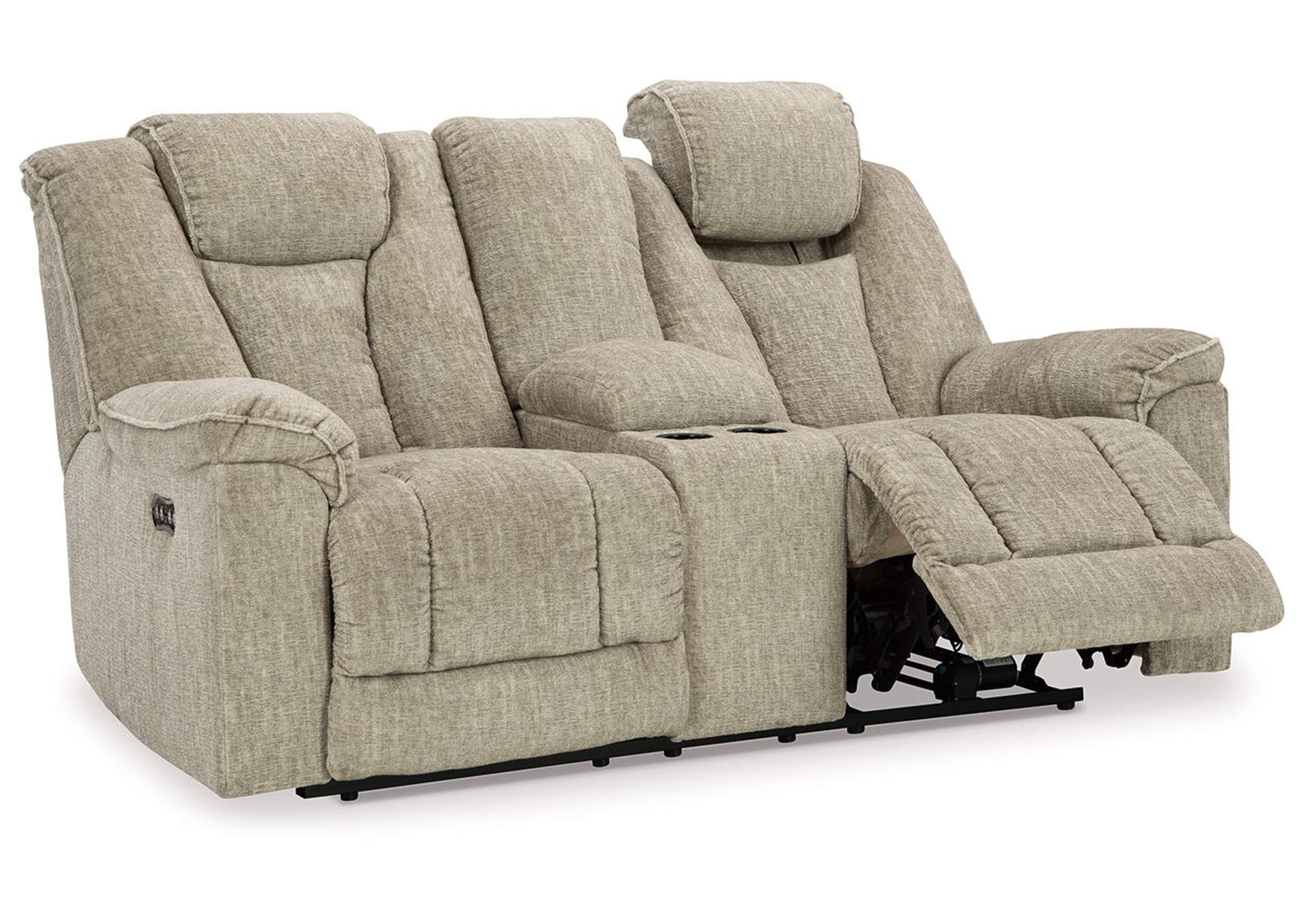 Hindmarsh Power Reclining Loveseat with Console,Signature Design By Ashley