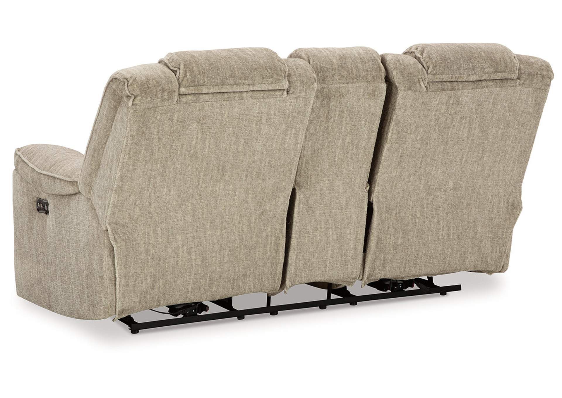 Hindmarsh Power Reclining Loveseat with Console,Signature Design By Ashley