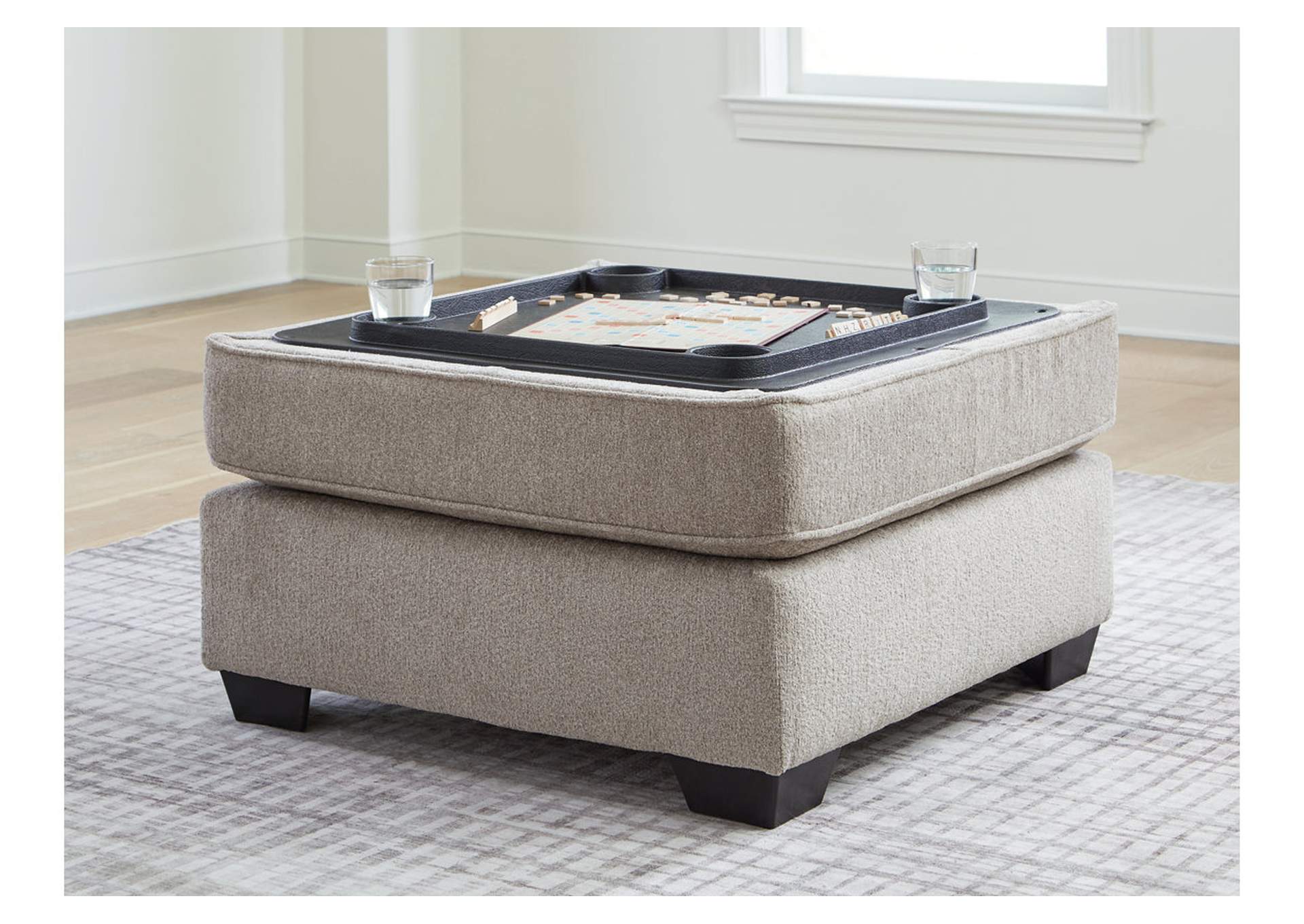 Claireah Ottoman With Storage,Signature Design By Ashley