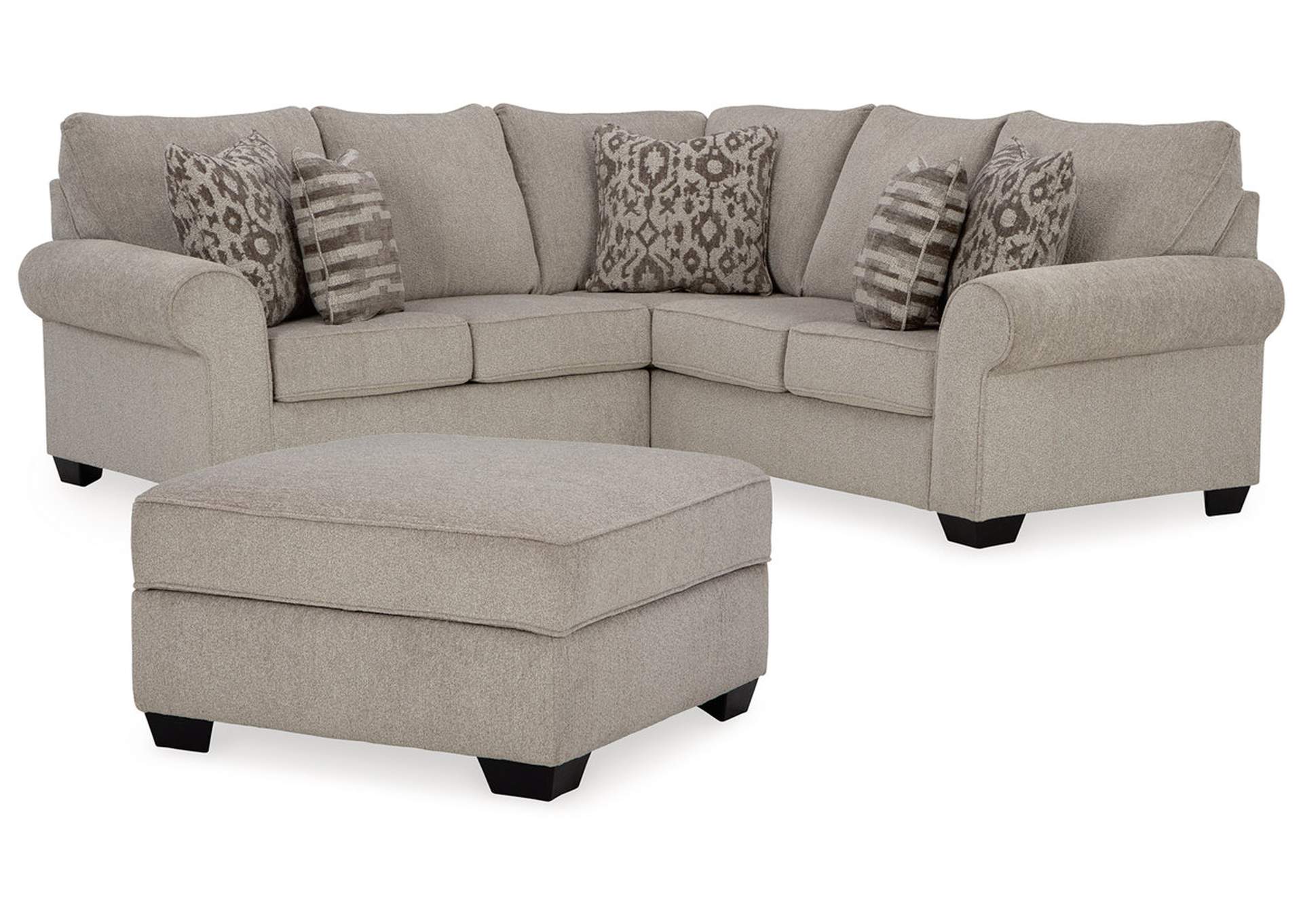 Claireah 2-Piece Sectional with Ottoman,Signature Design By Ashley