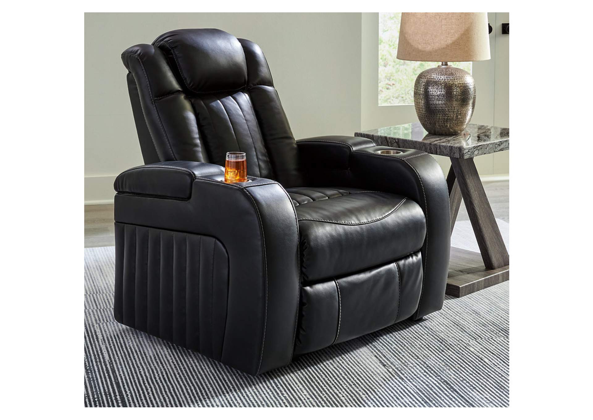 Caveman Den Power Reclining Sofa, Loveseat and Recliner,Signature Design By Ashley