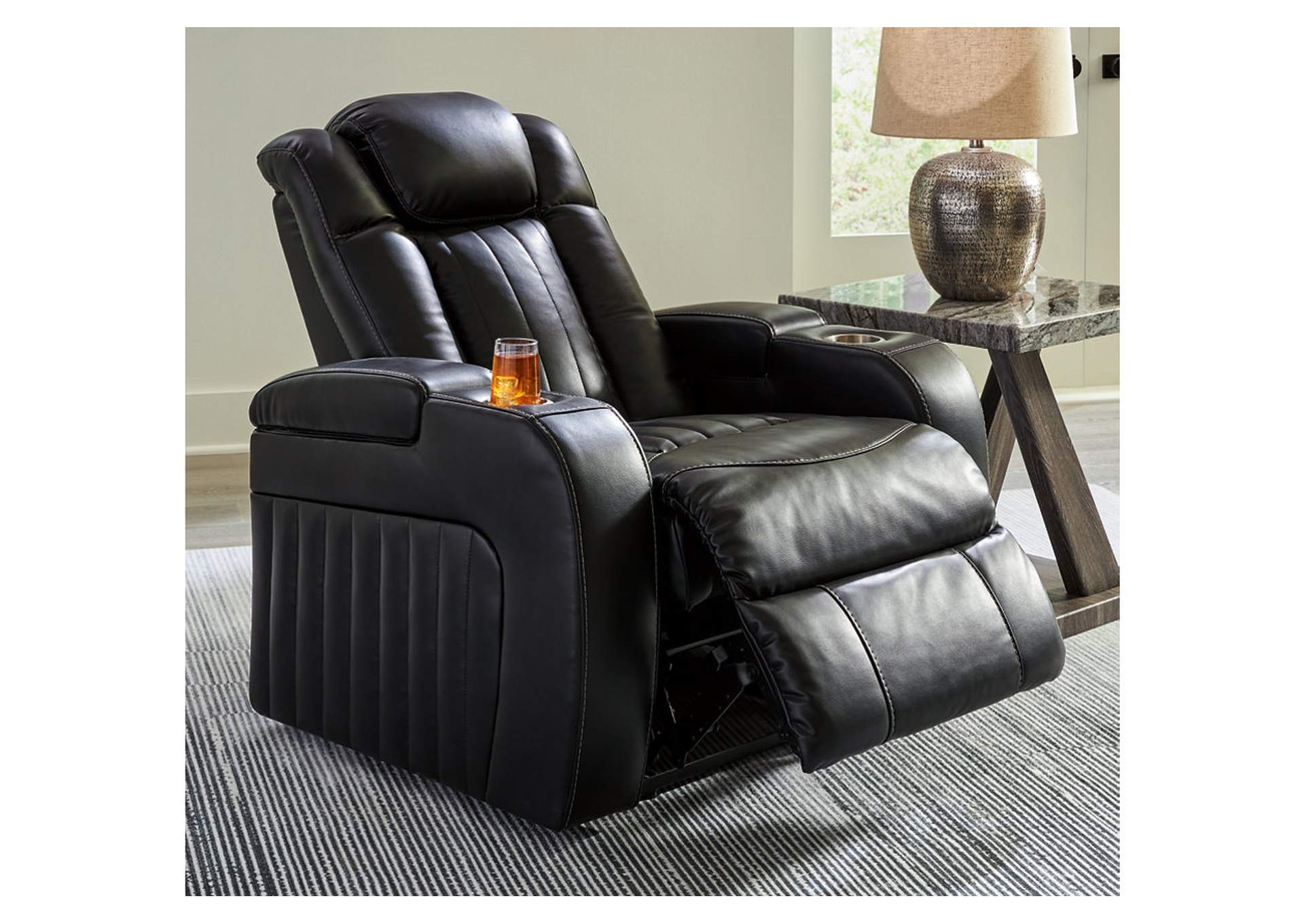 Caveman Den Power Reclining Sofa, Loveseat and Recliner,Signature Design By Ashley