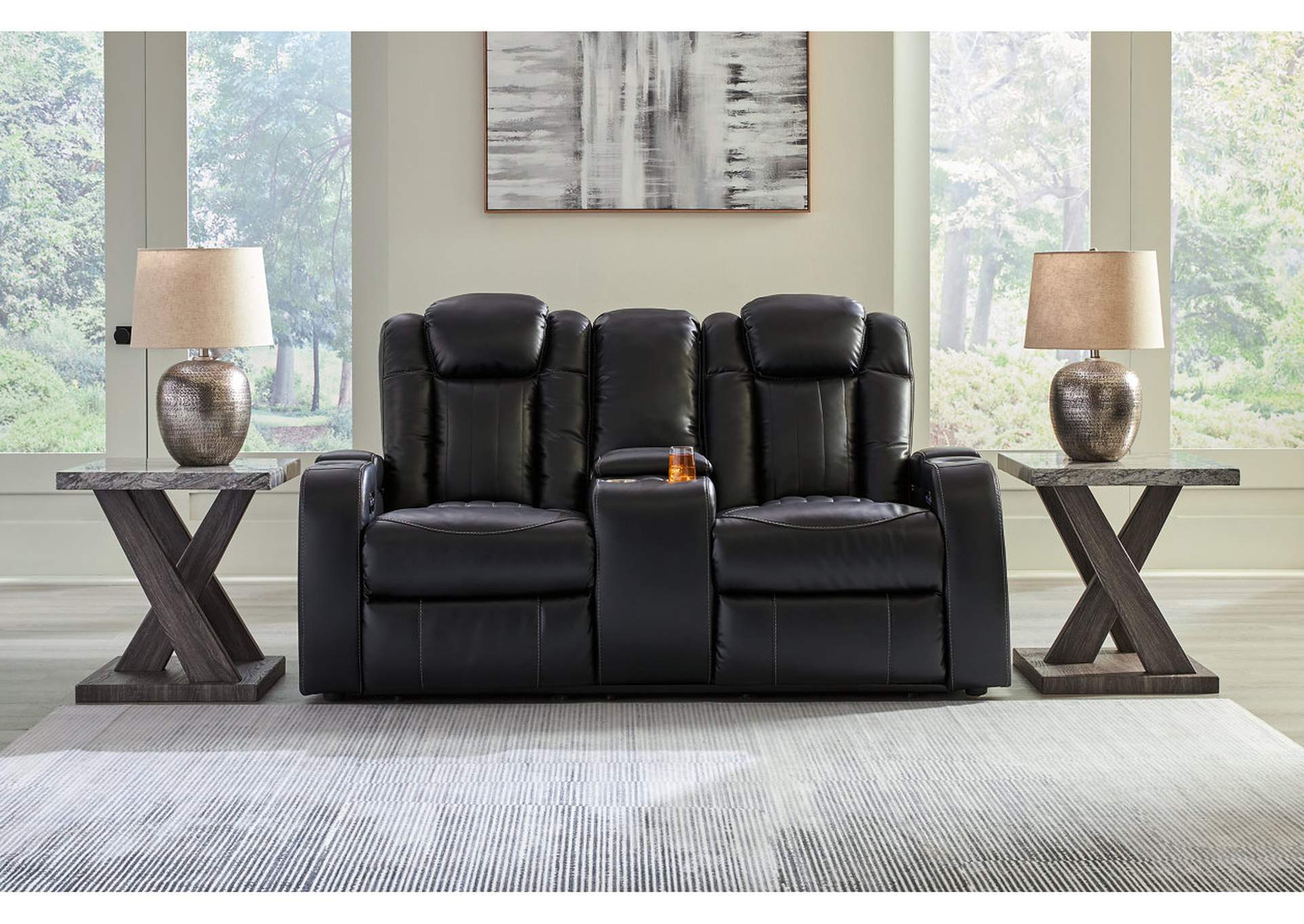 Caveman Den Power Reclining Sofa and Loveseat,Signature Design By Ashley