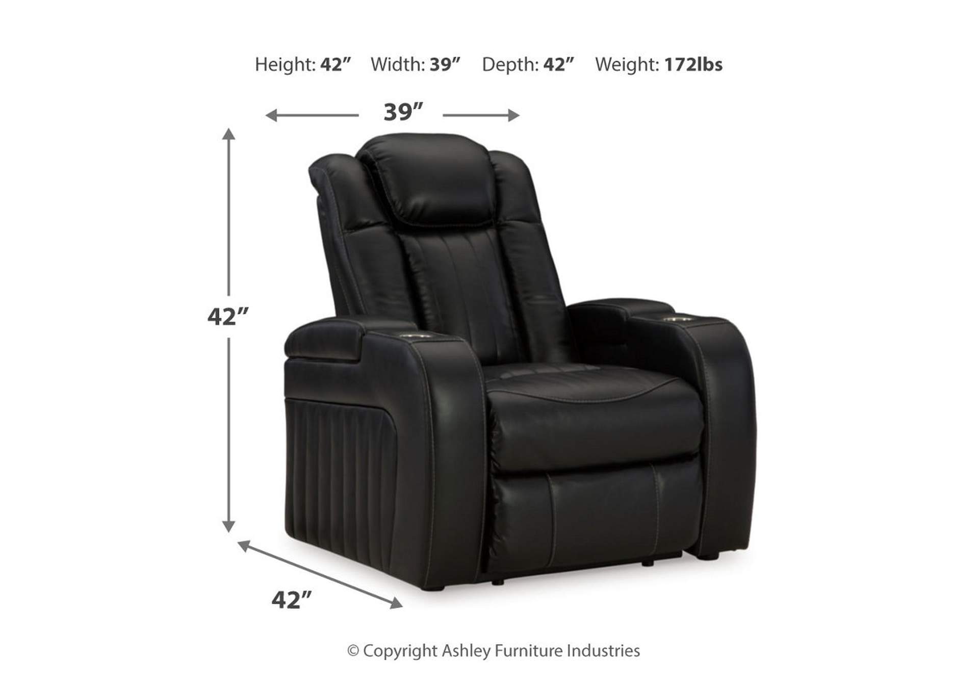 Caveman Den Power Reclining Sofa, Loveseat and Recliner,Signature Design By Ashley