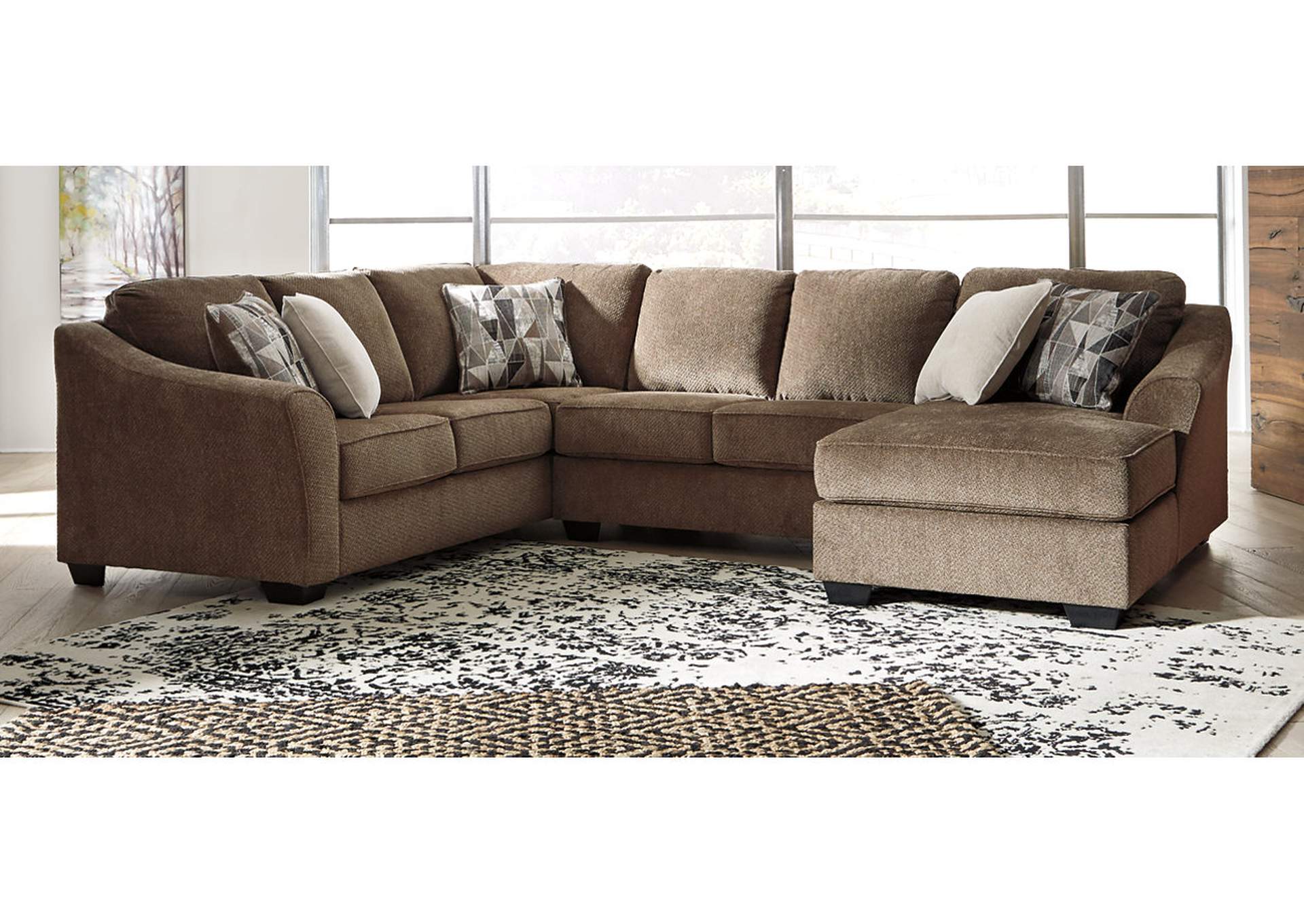Graftin 3-Piece Sectional with Chaise,Benchcraft