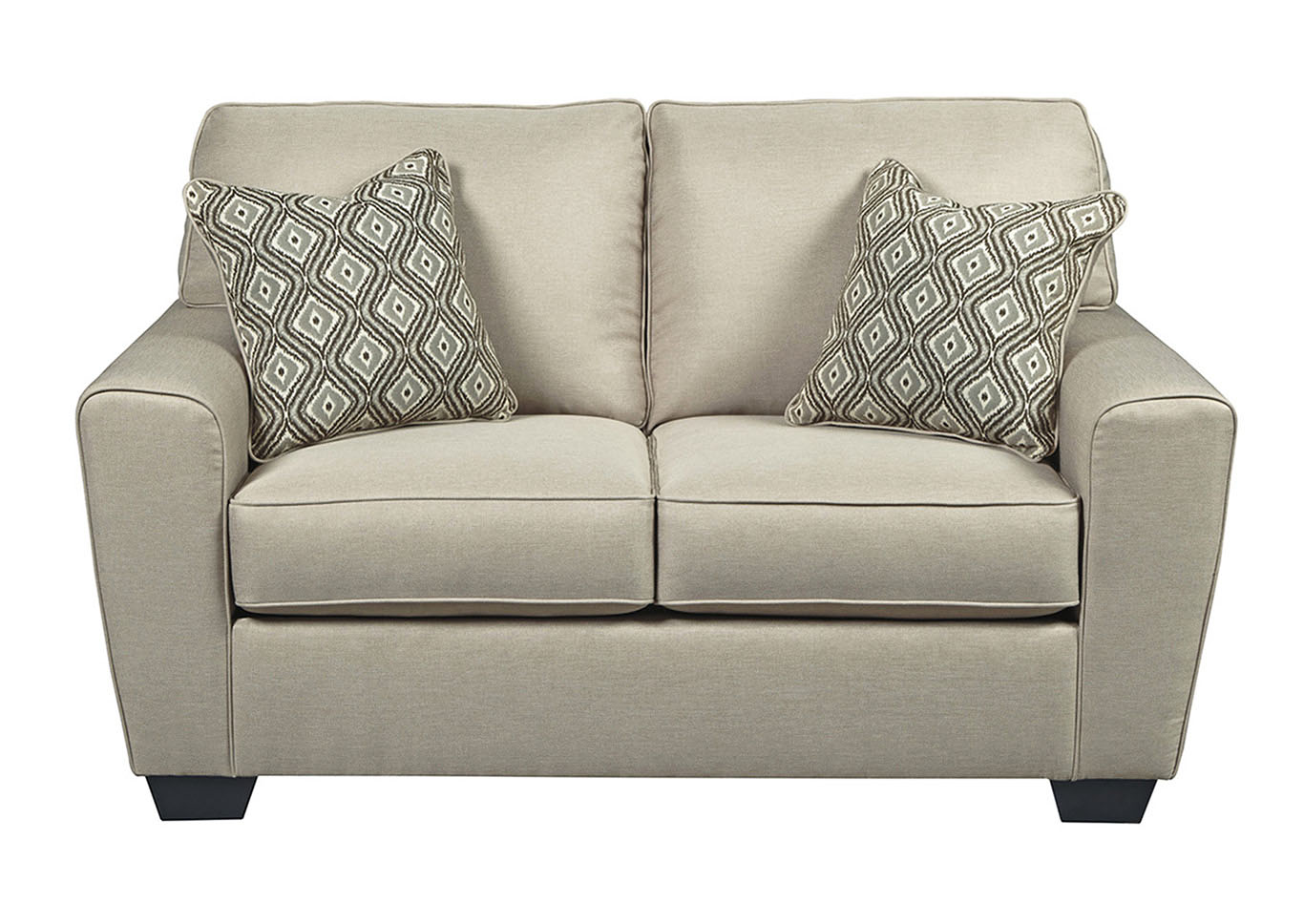 Calicho Ecru Loveseat,ABF Benchcraft
