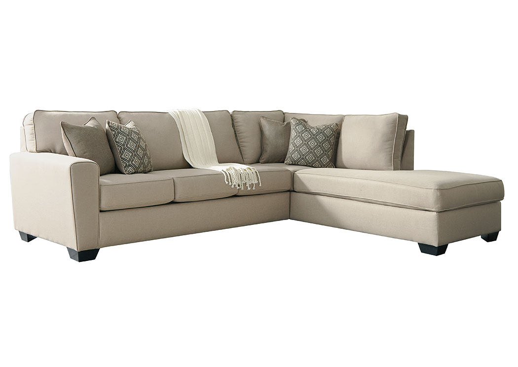 Calicho Ecru Right Facing Sectional,ABF Benchcraft