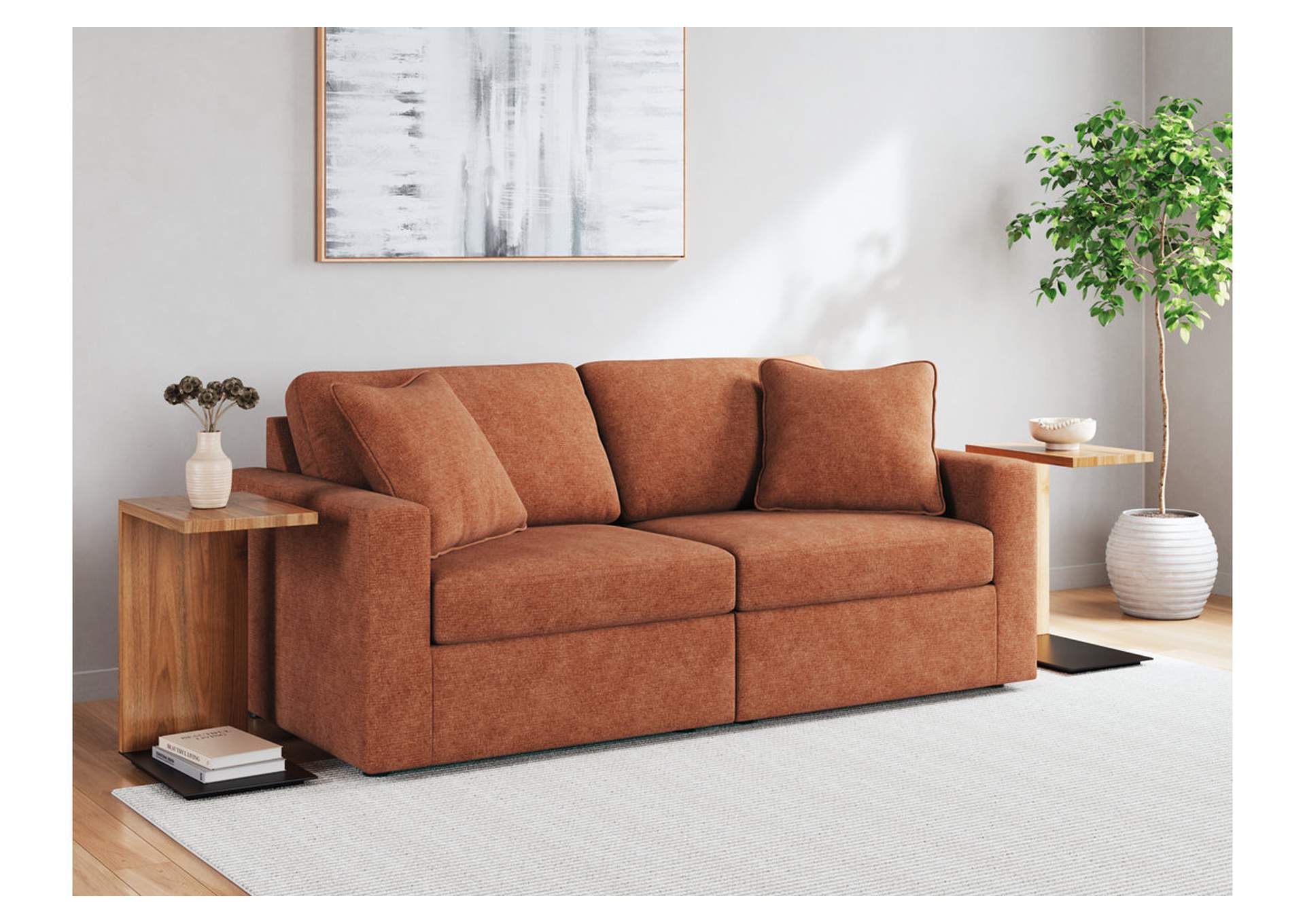 Modmax Performance Fabric Modular Sofa and Loveseat,Signature Design By Ashley