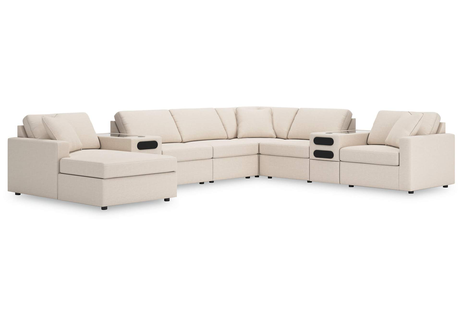 Modmax 8-Piece Sectional with Audio System and Chaise,Signature Design By Ashley