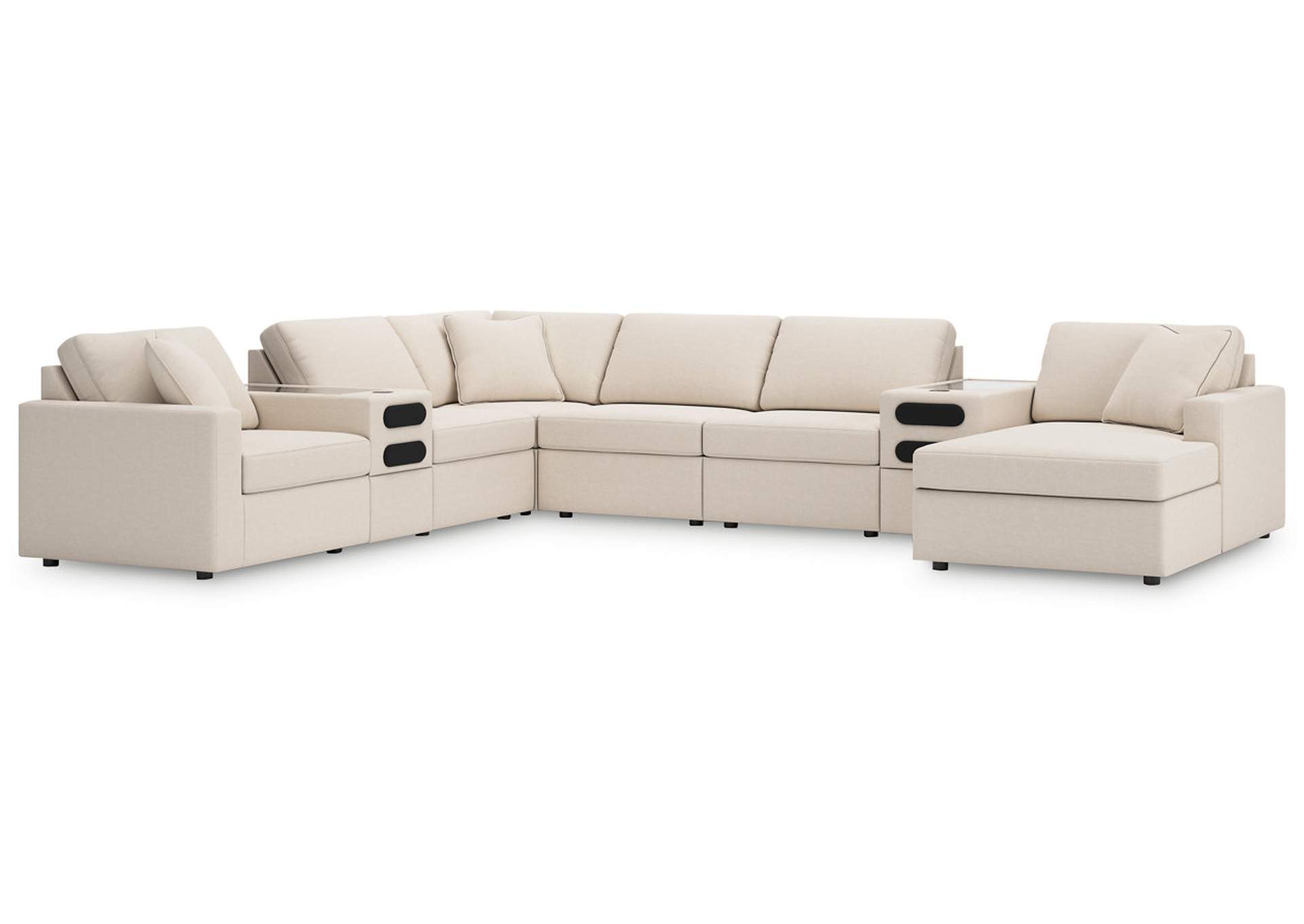 Modmax 8-Piece Sectional with Audio System and Chaise,Signature Design By Ashley