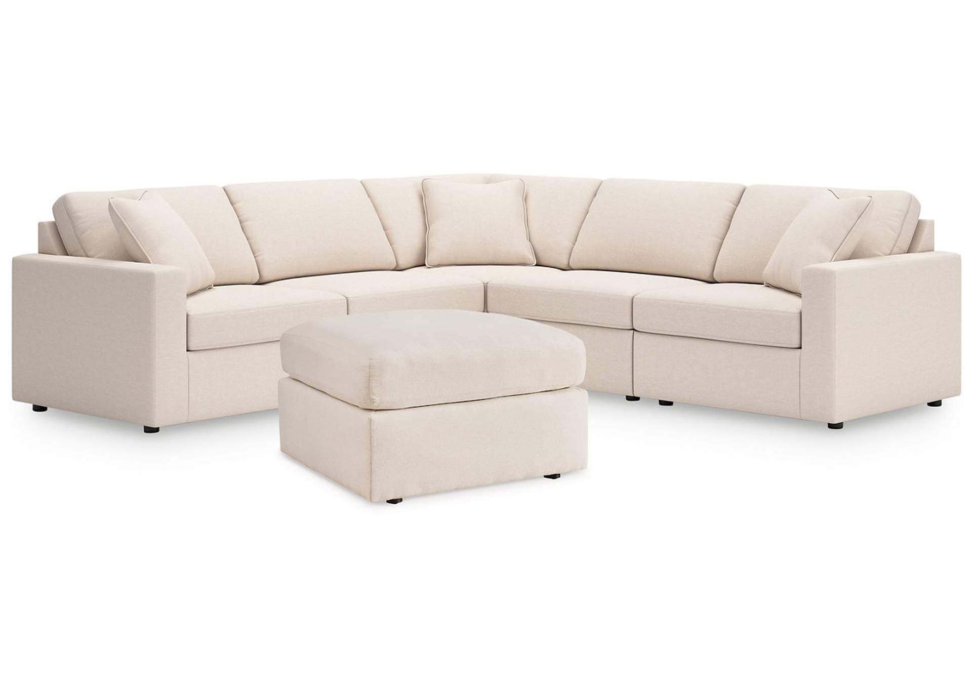 Pillar Peak 5-Piece Sectional with Ottoman,Signature Design By Ashley