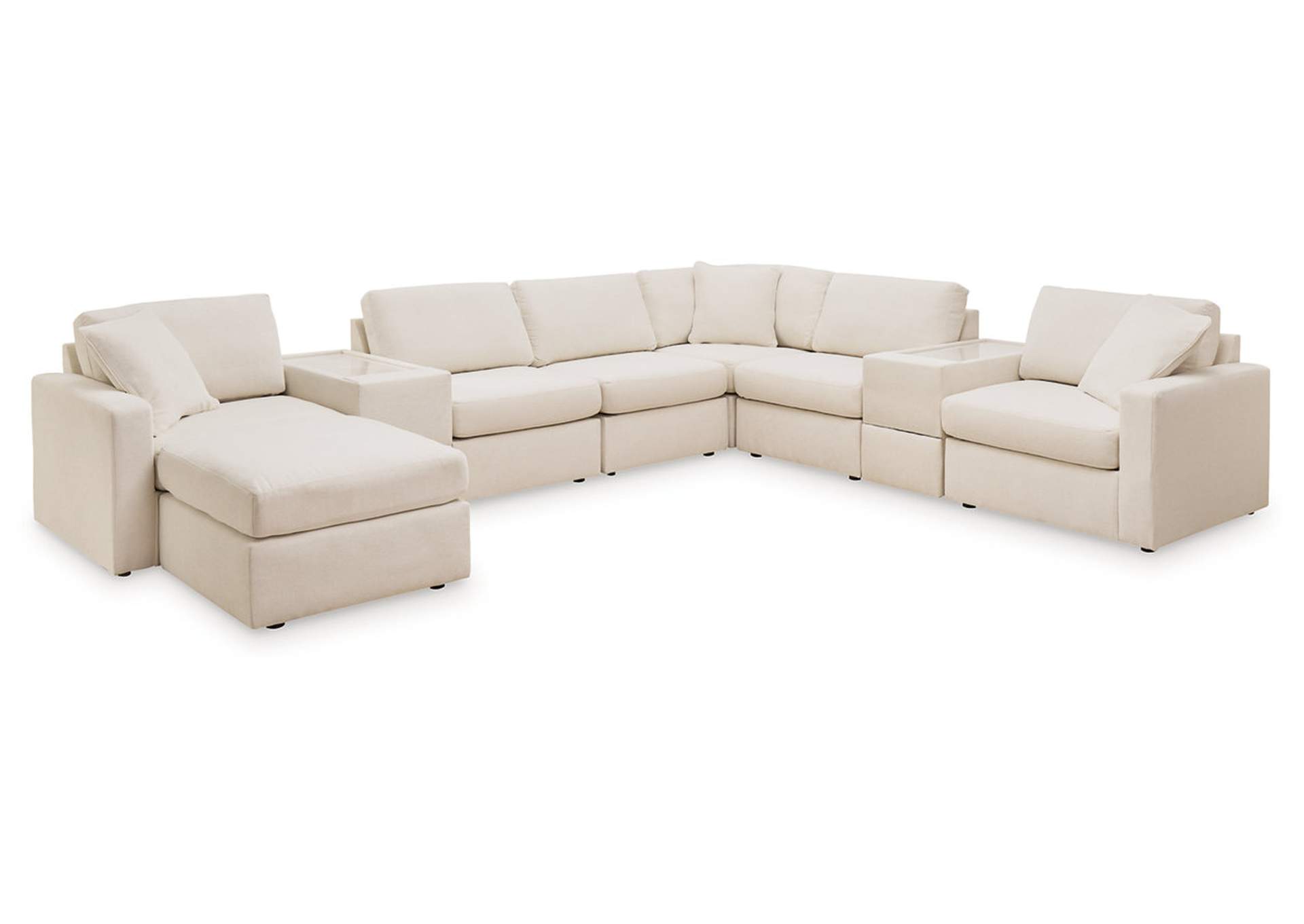 Pillar Peak 8-Piece Sectional with Ottoman,Signature Design By Ashley