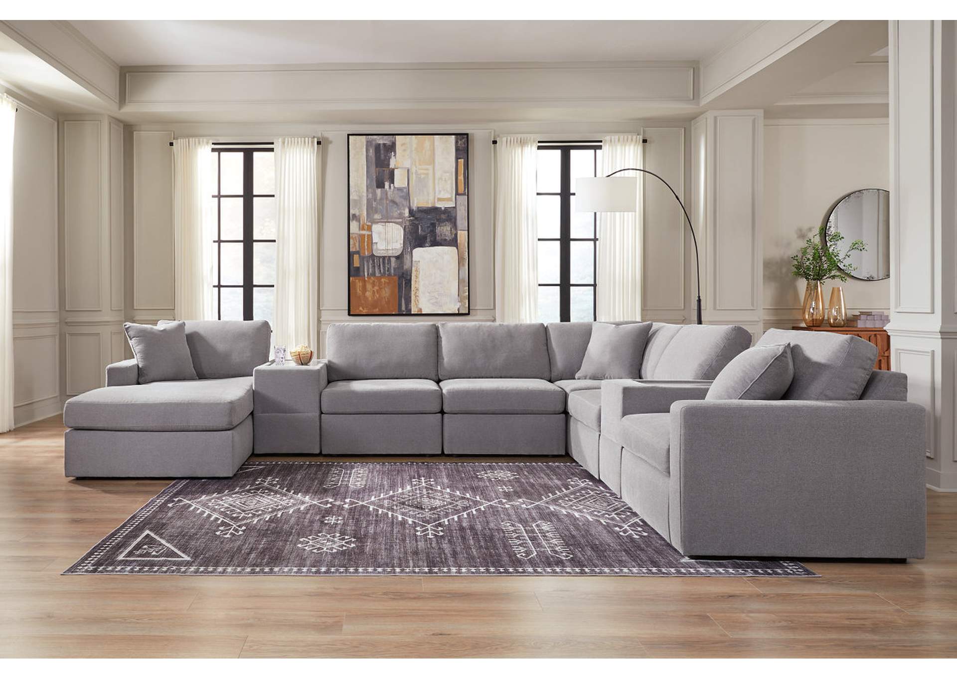 Modmax 8-Piece Sectional with Chaise,Signature Design By Ashley