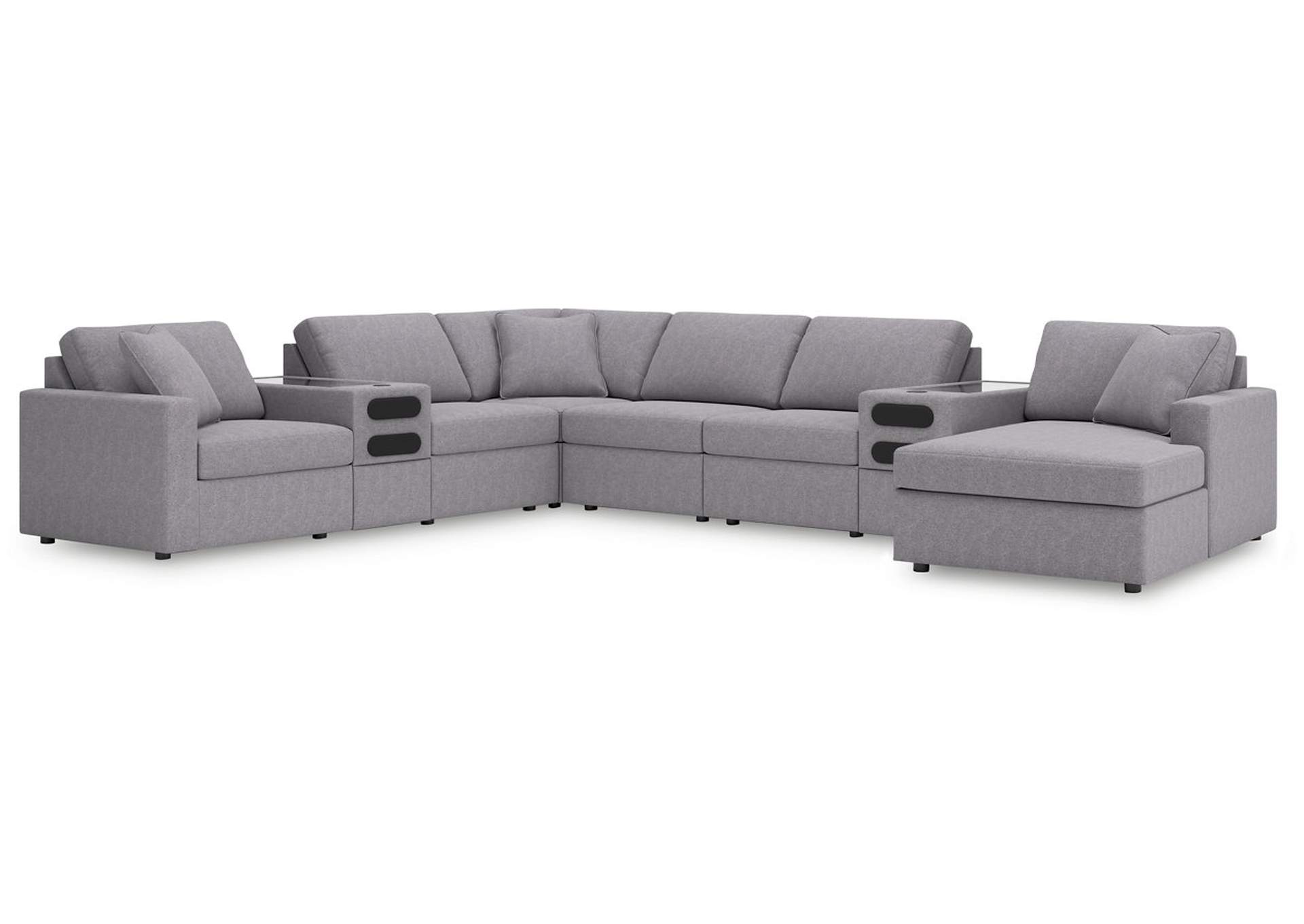 Modmax 8-Piece Sectional with Audio System and Chaise,Signature Design By Ashley