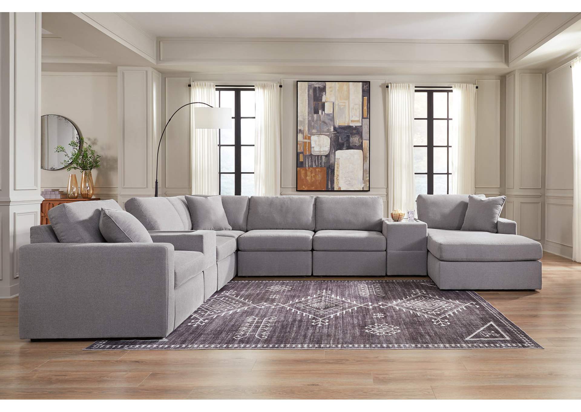 Modmax 8-Piece Sectional with Chaise,Signature Design By Ashley