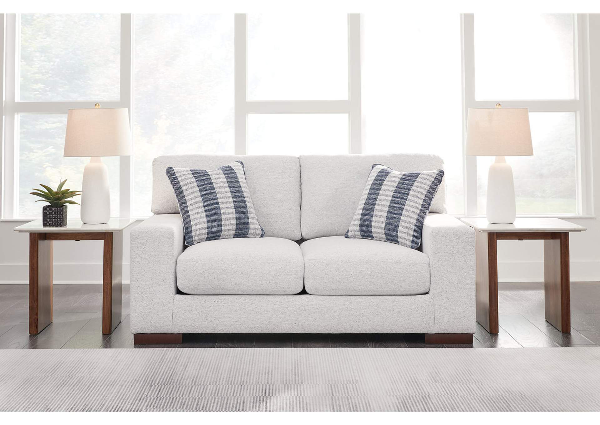 Belvoir Sofa, Loveseat, Chair and Ottoman,Ashley