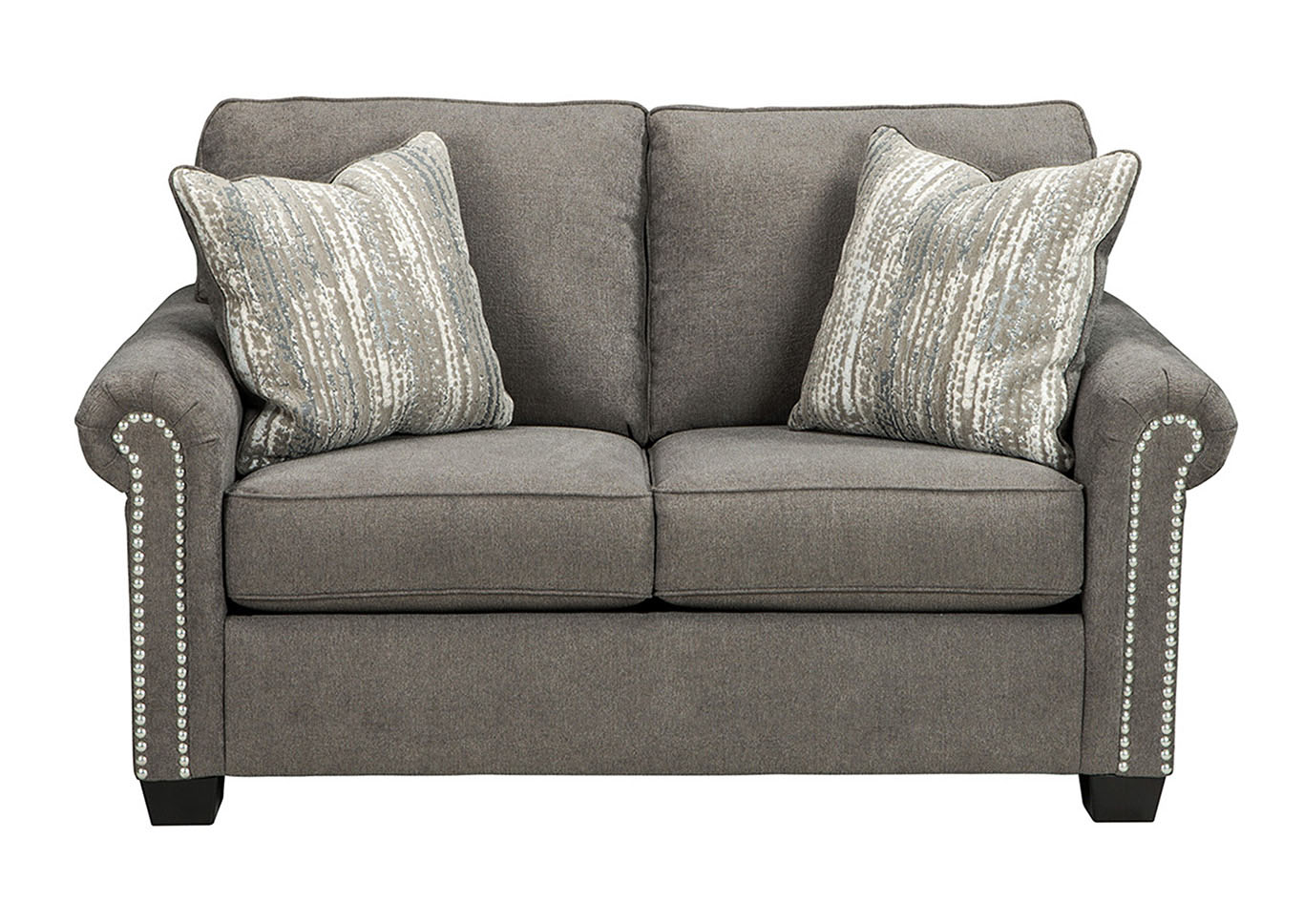 Gilman Charcoal Loveseat,ABF Benchcraft