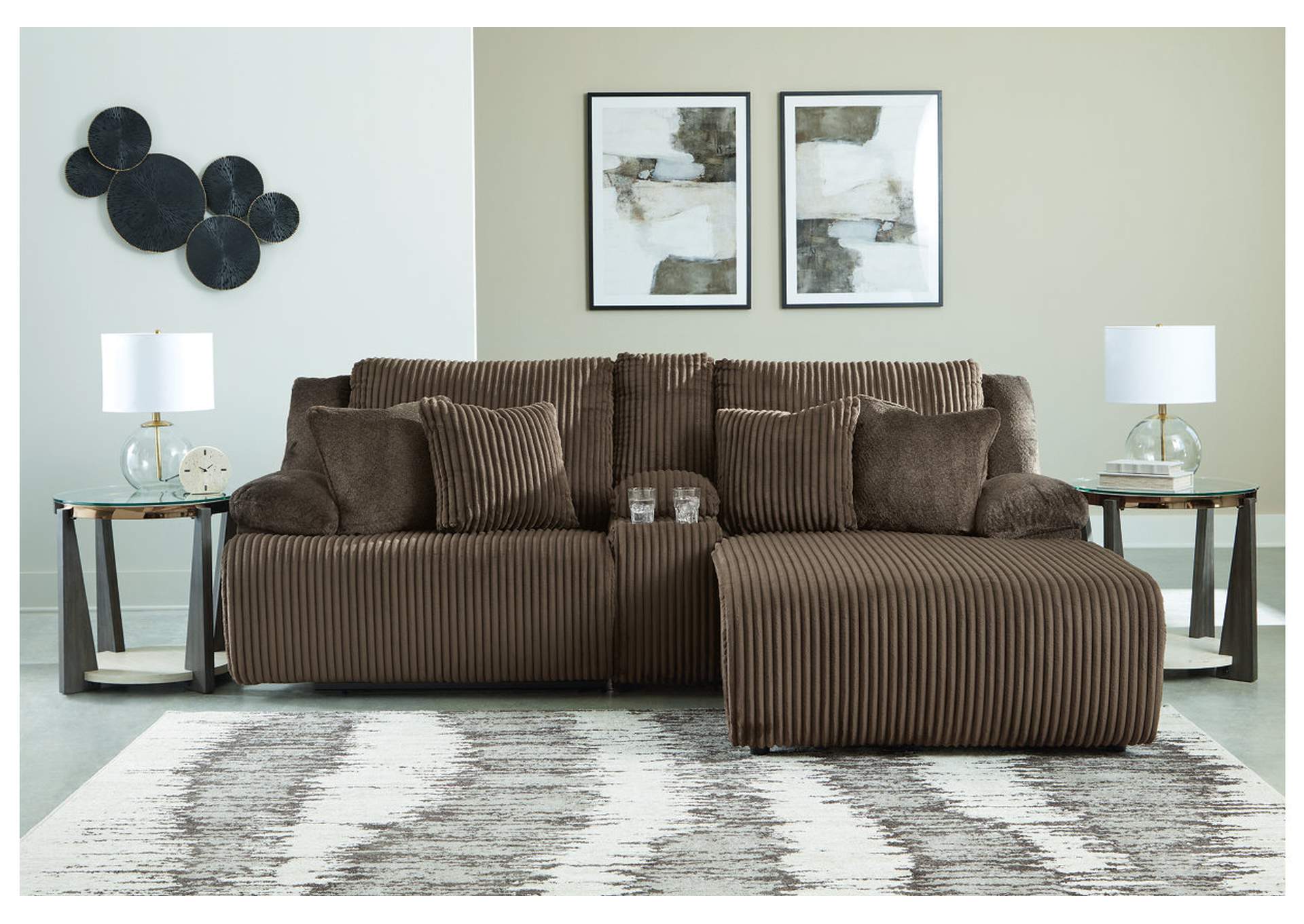 Top Tier 3-Piece Reclining Sectional Sofa with Chaise,Signature Design By Ashley