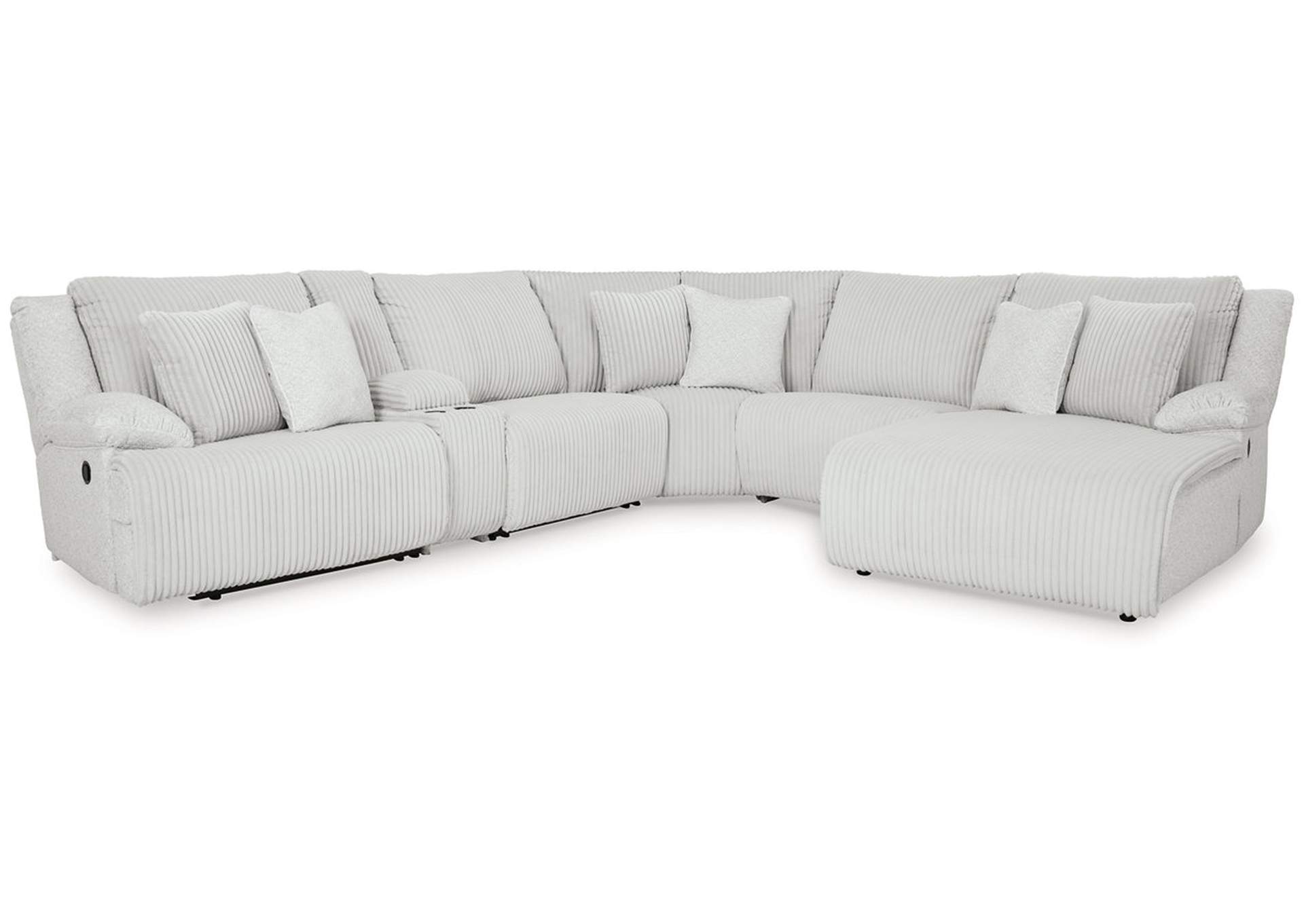 Top Tier 6-Piece Reclining Sectional with Chaise,Signature Design By Ashley