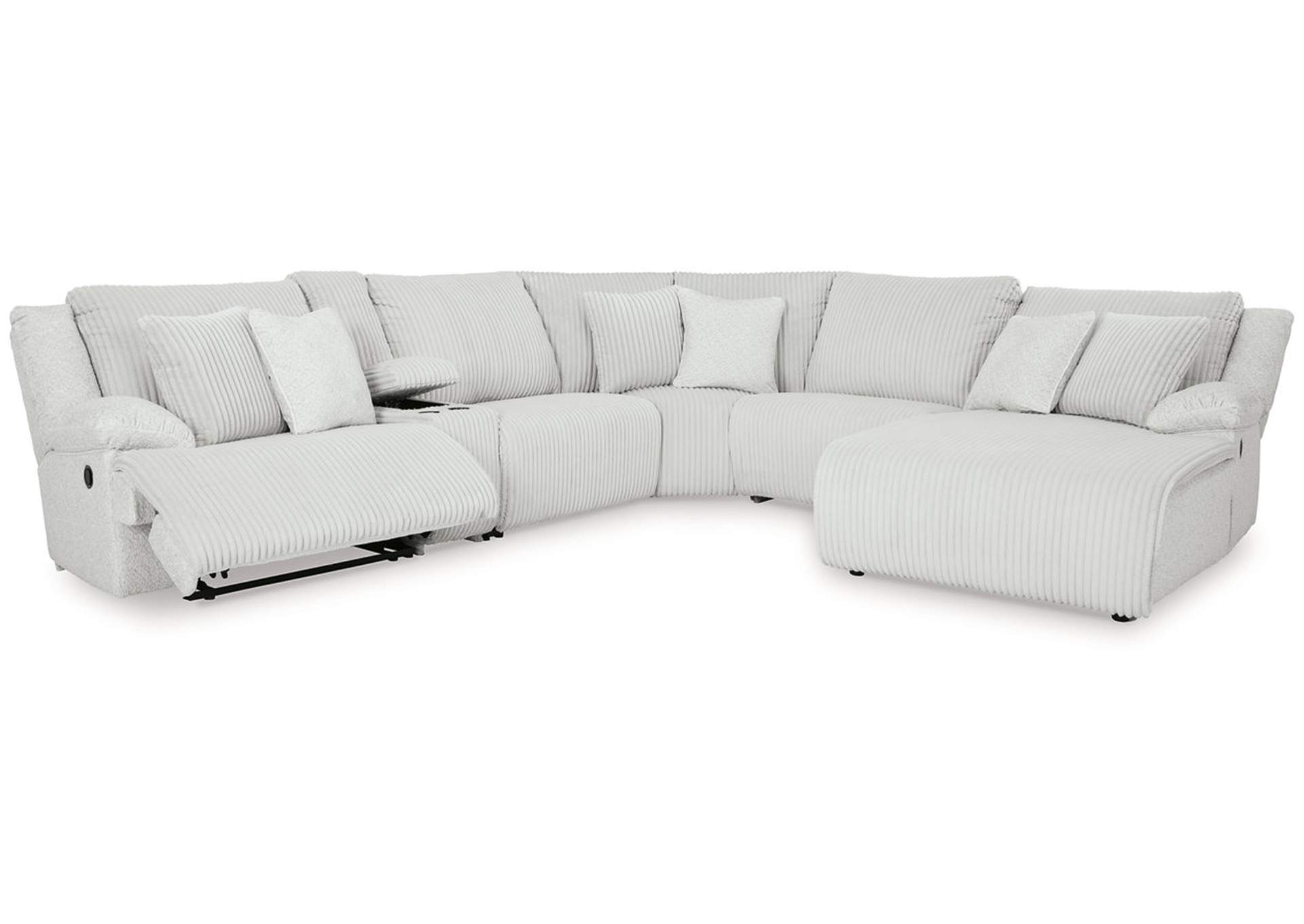 Top Tier 6-Piece Reclining Sectional with Chaise,Signature Design By Ashley