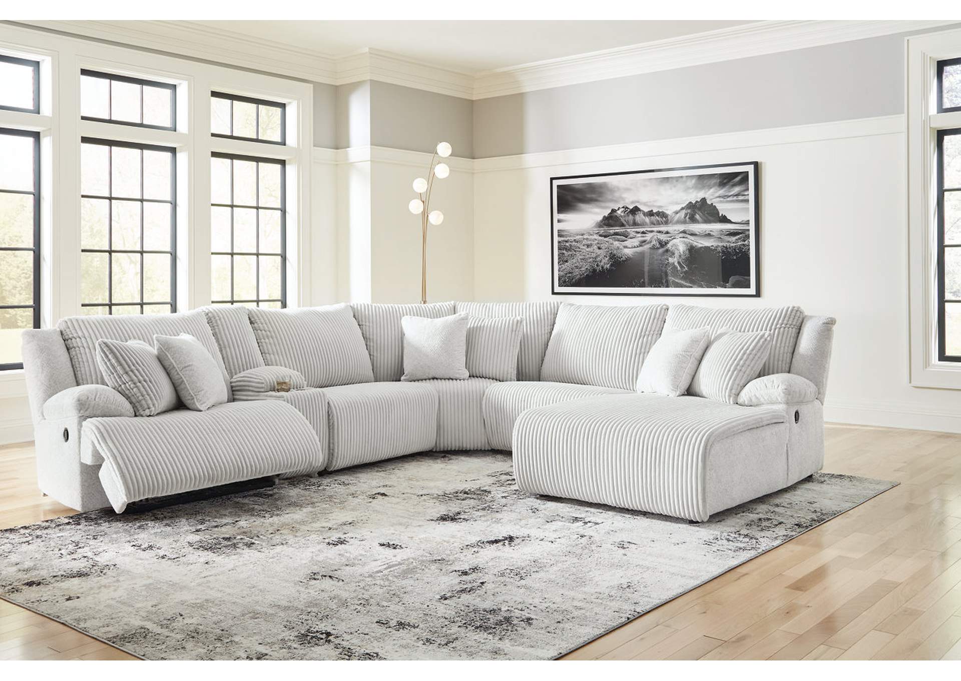 Top Tier 6-Piece Reclining Sectional with Chaise,Signature Design By Ashley