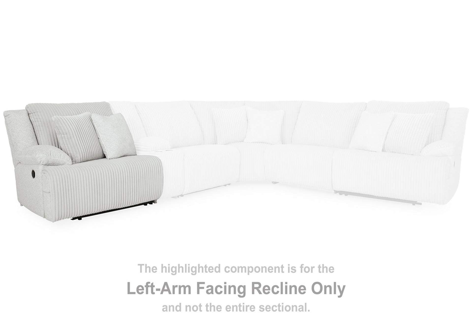 Top Tier 6-Piece Reclining Sectional with Chaise,Signature Design By Ashley