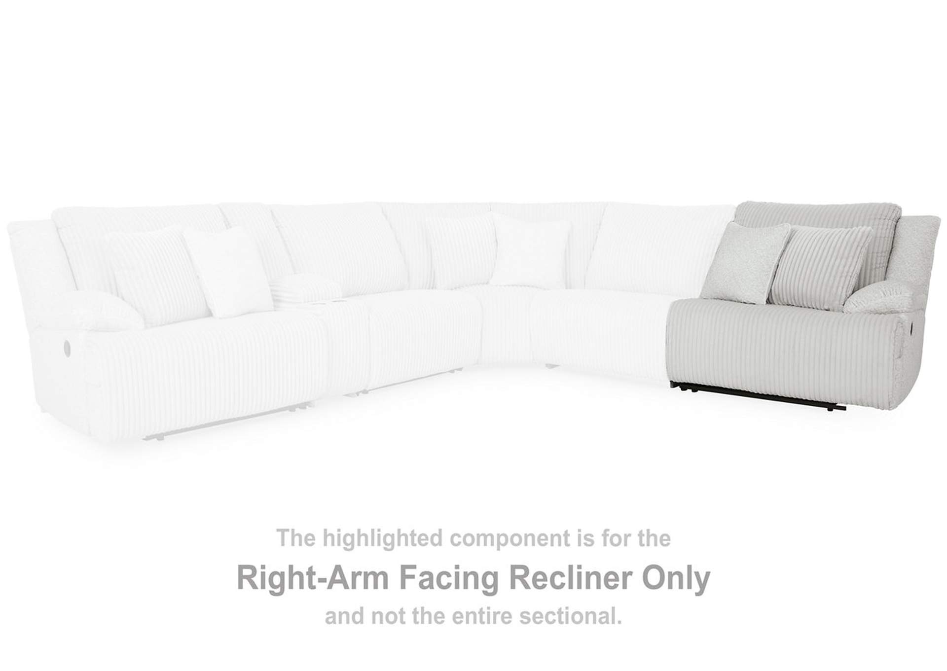 Top Tier 6-Piece Reclining Sectional with Chaise,Signature Design By Ashley