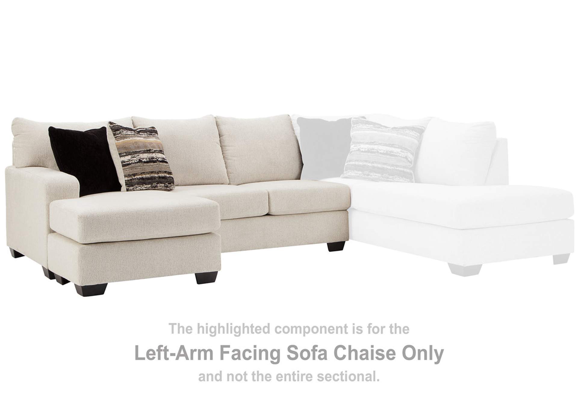 Cambri Left-Arm Facing Sofa Chaise,Ashley