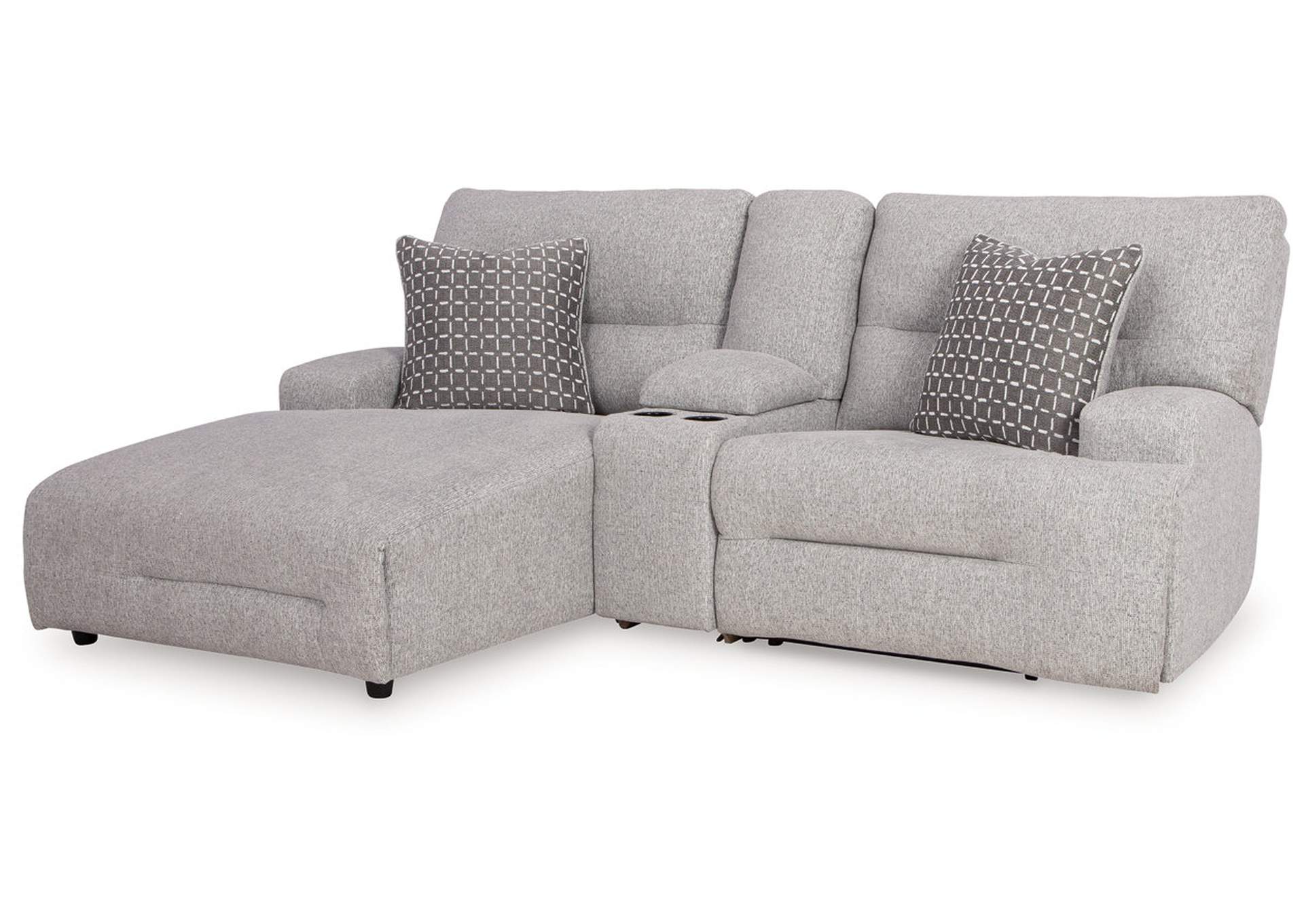 Acklen Place 3-Piece Power Reclining Sectional Sofa with Chaise,Signature Design By Ashley