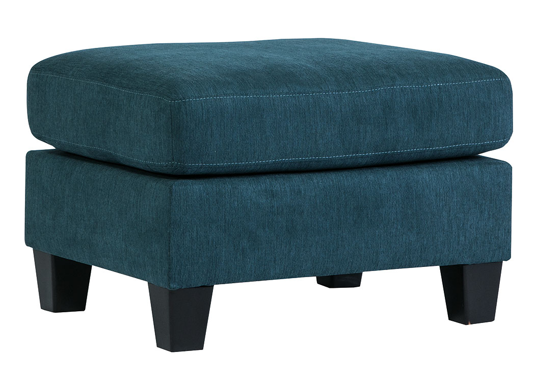 Sagen Teal Ottoman,ABF Signature Design by Ashley