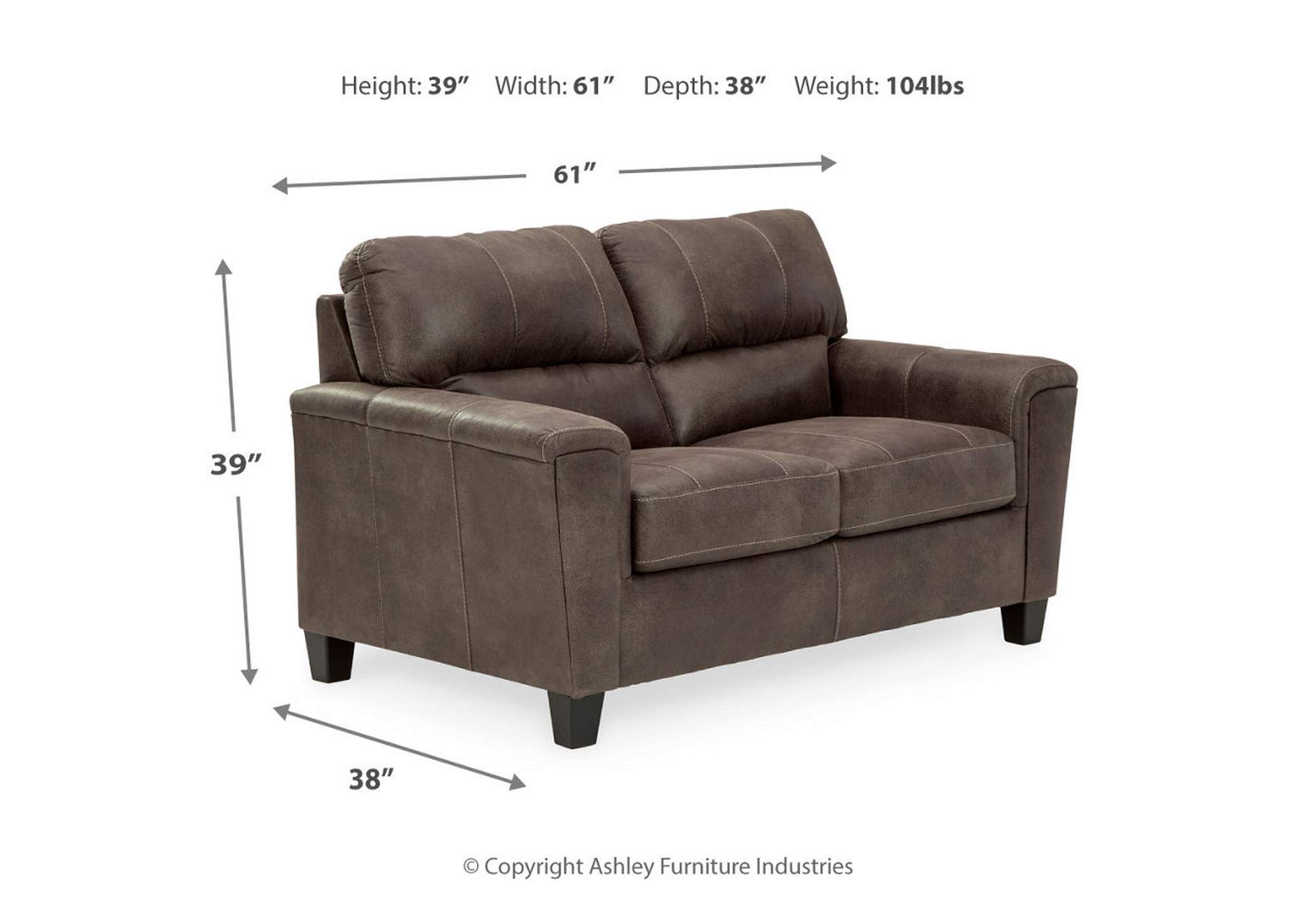 Navi Loveseat,Signature Design By Ashley