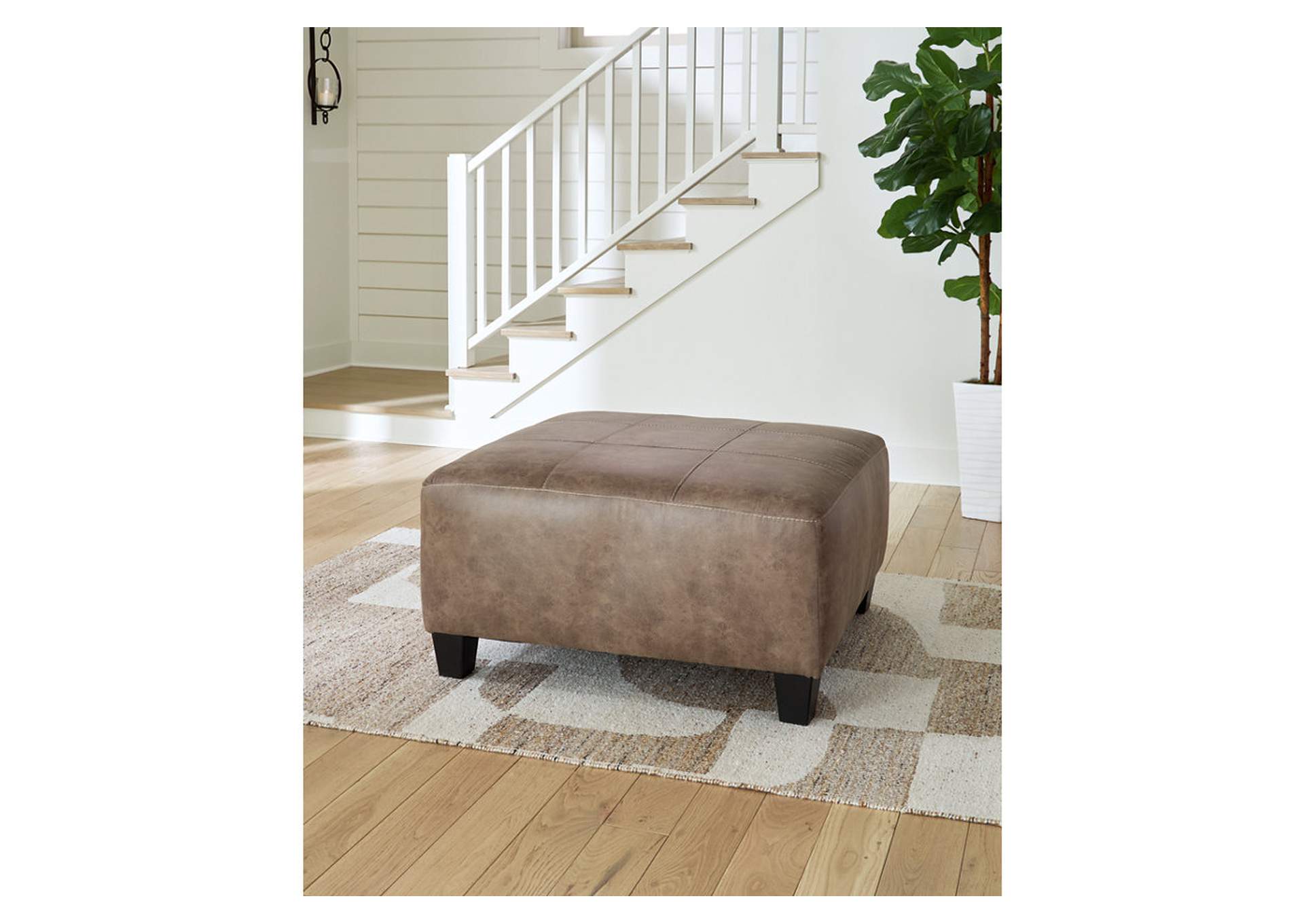 Navi Oversized Accent Ottoman,Signature Design By Ashley