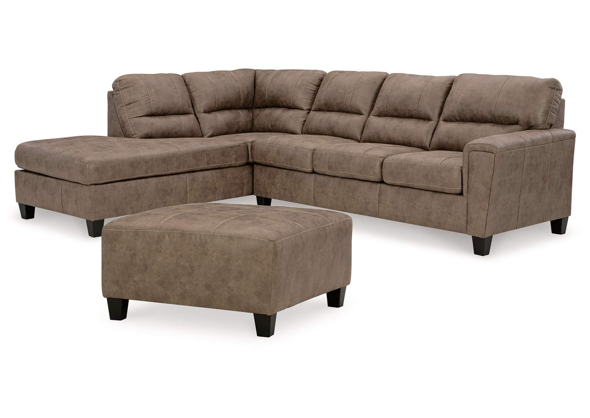 Navi 2-Piece Sectional with Ottoman,Signature Design By Ashley