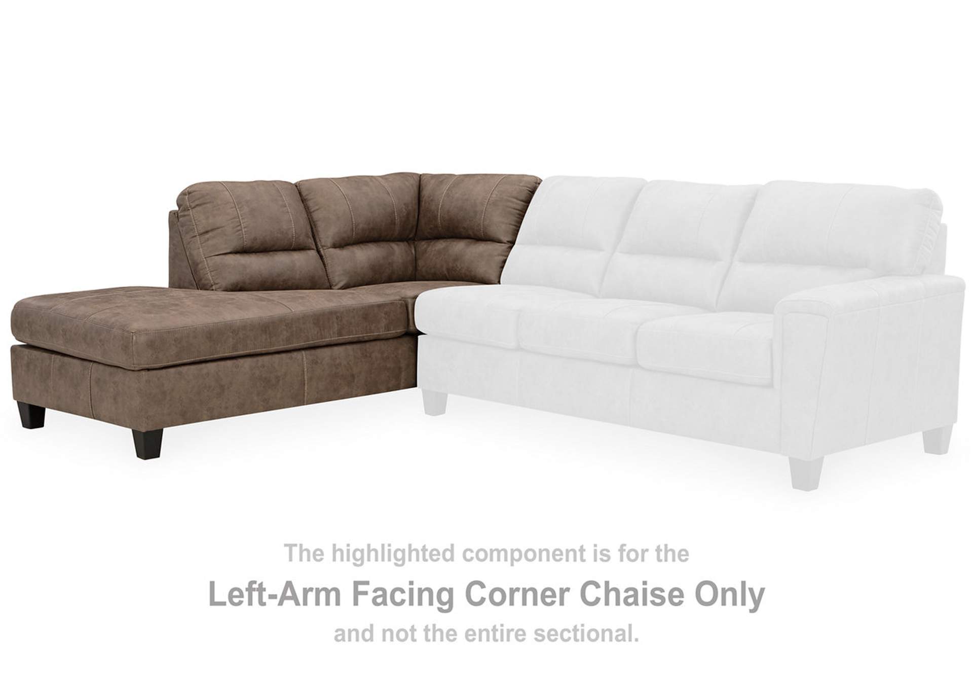 Navi 2-Piece Sectional Sofa Chaise,Signature Design By Ashley