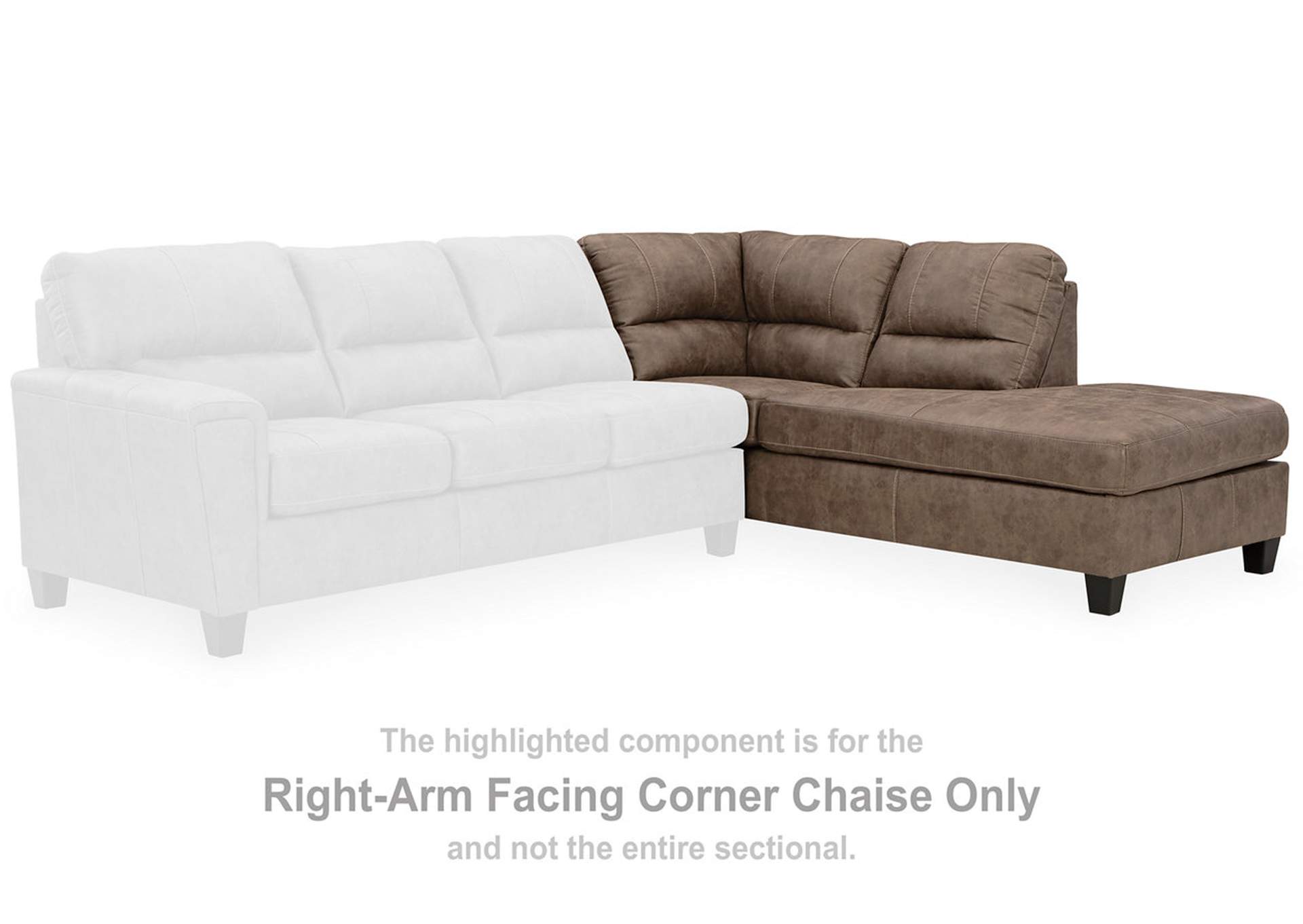 Navi 2-Piece Sectional Sofa Chaise,Signature Design By Ashley