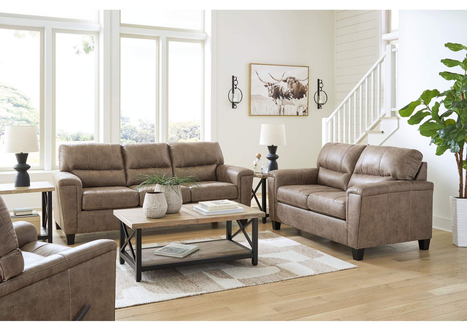 Navi Sofa, Loveseat and Recliner,Signature Design By Ashley