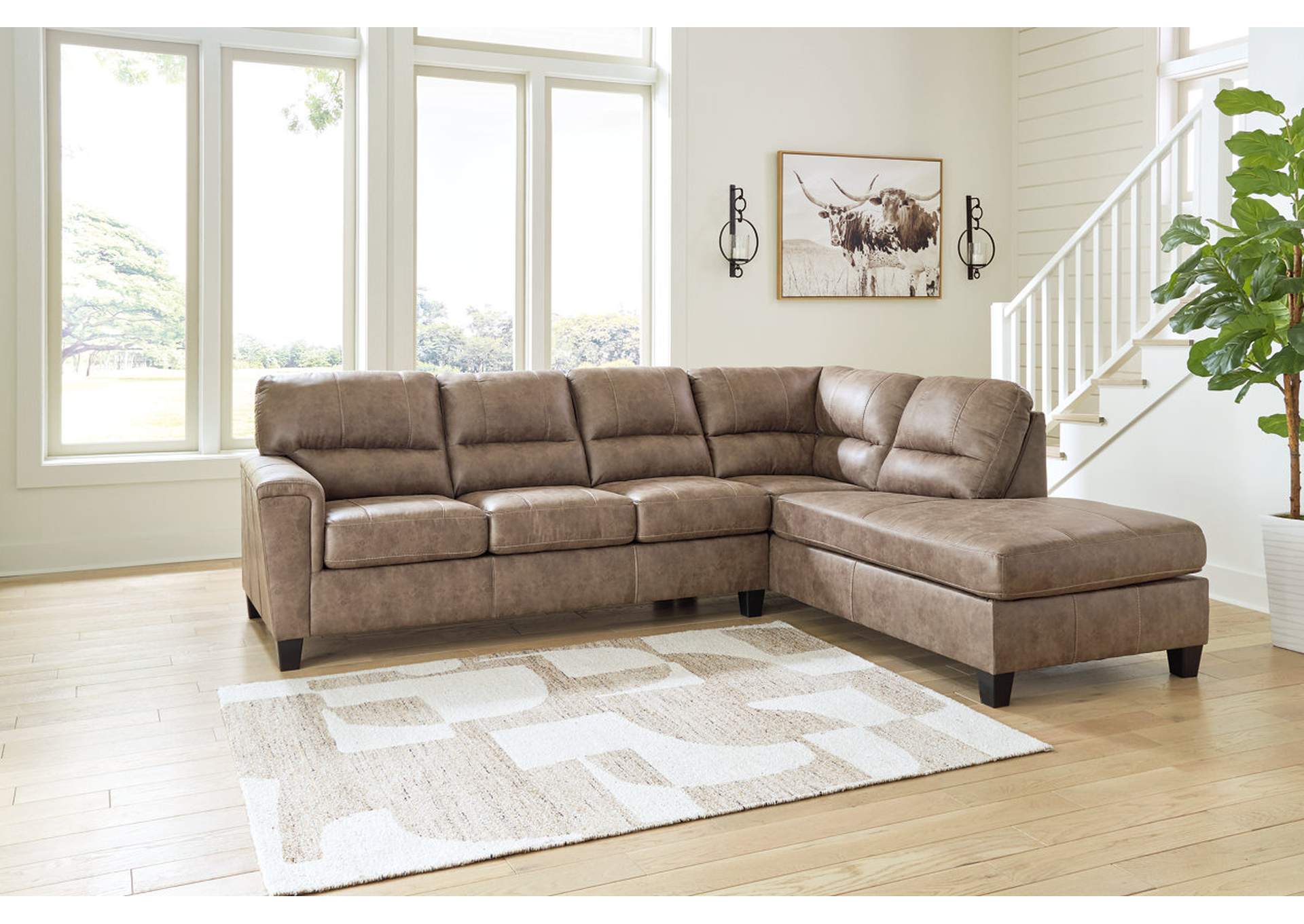 Navi 2-Piece Sectional Sofa Chaise,Signature Design By Ashley